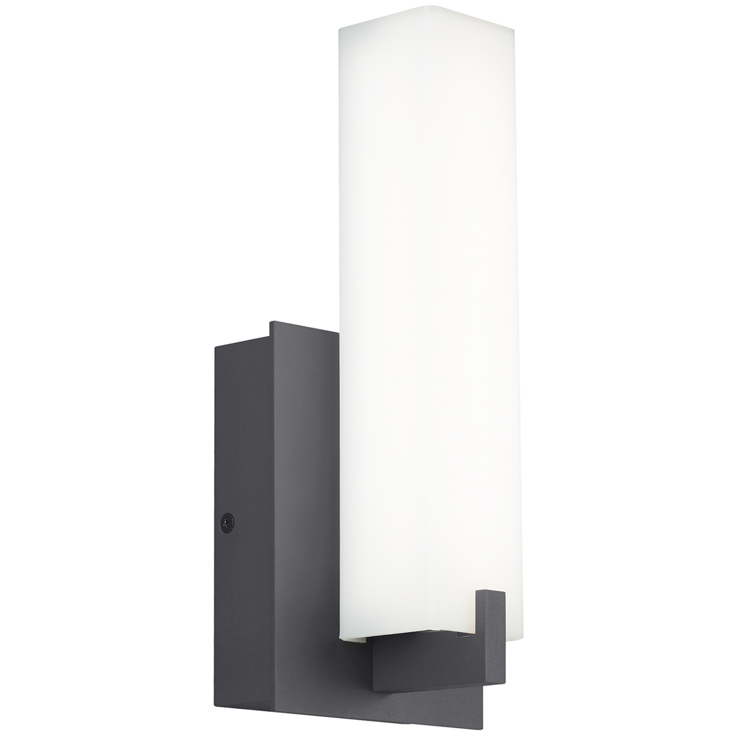 Cosmo 12 Outdoor Wall White Acrylic charcoal 3000K 80 CRI 