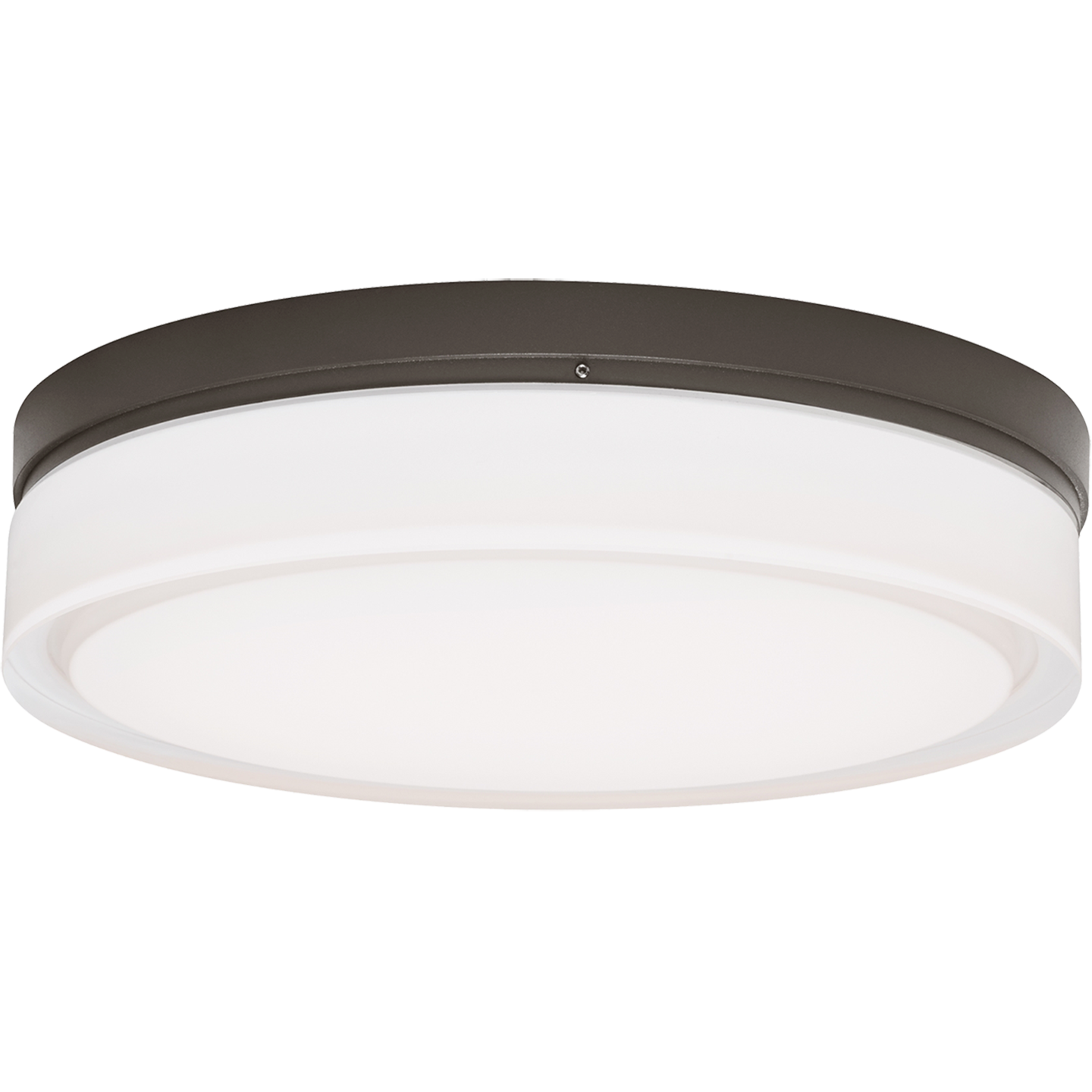 Cirque Large Outdoor Wall/Flush Mount Large Bronze 3000K INC