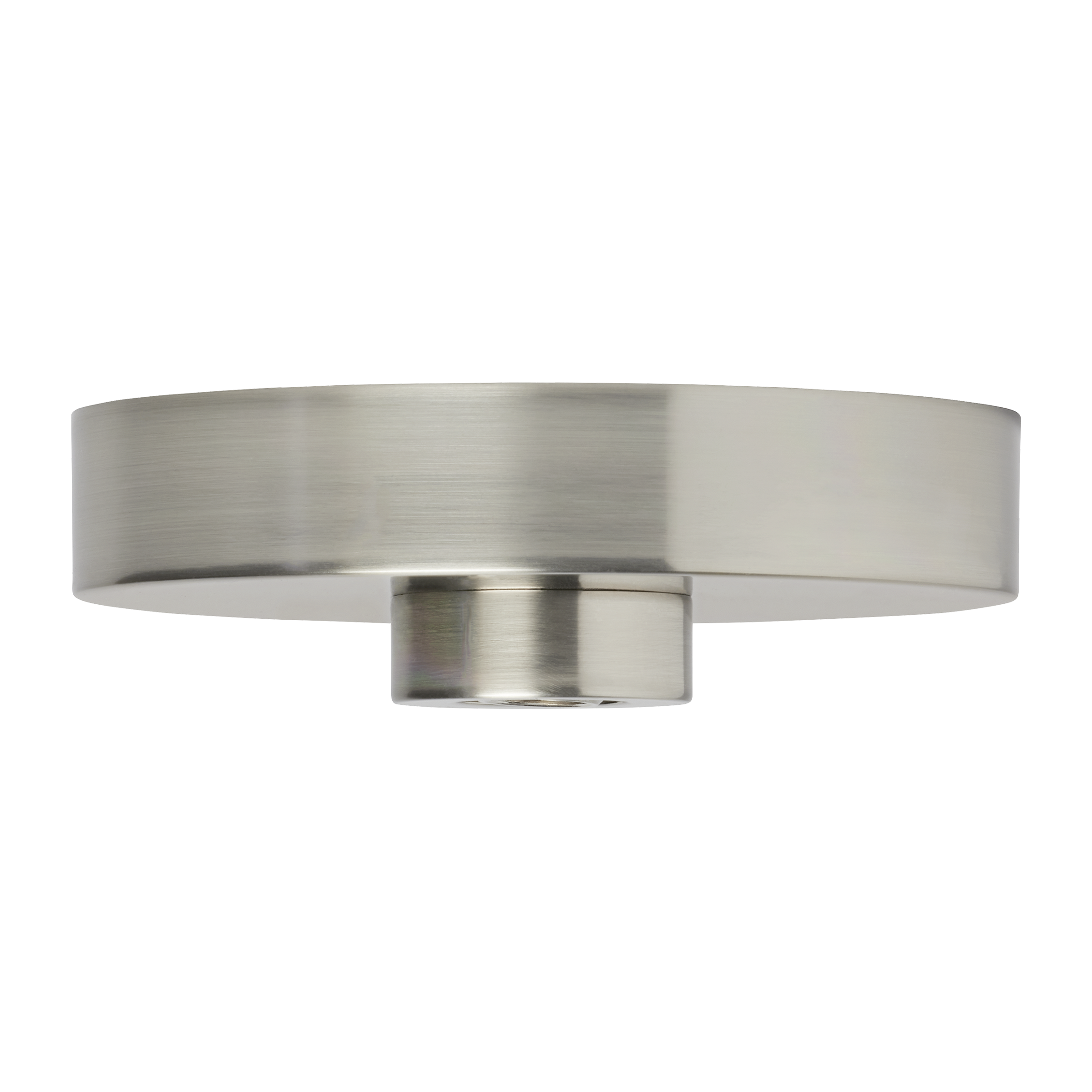 Line-Voltage Shallow Canopy Satin Nickel