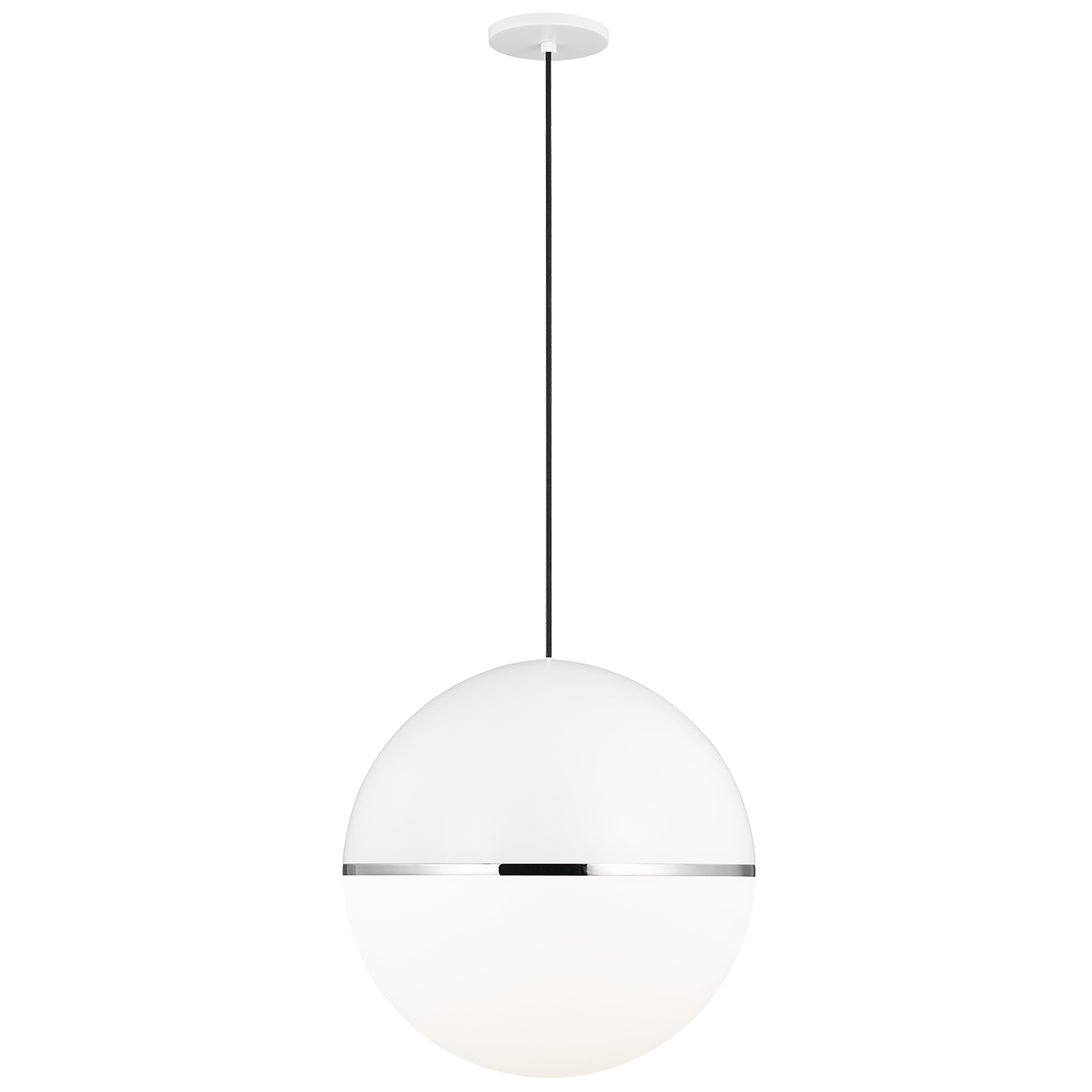 ルミナベッラMessalina SO4 peodant　chrome Messalina Contardi SO Hanging Light Black and Chrome: Nella Vetrina