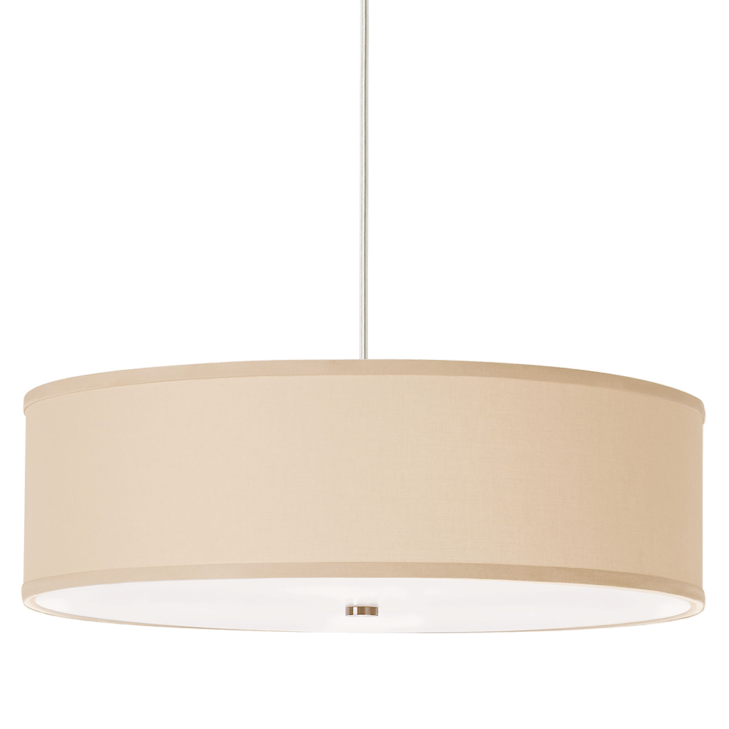 Mulberry Pendant Desert Clay satin nickel 2700K 90 CRI a19 led 90 cri 2700k 120v (t20/t24)