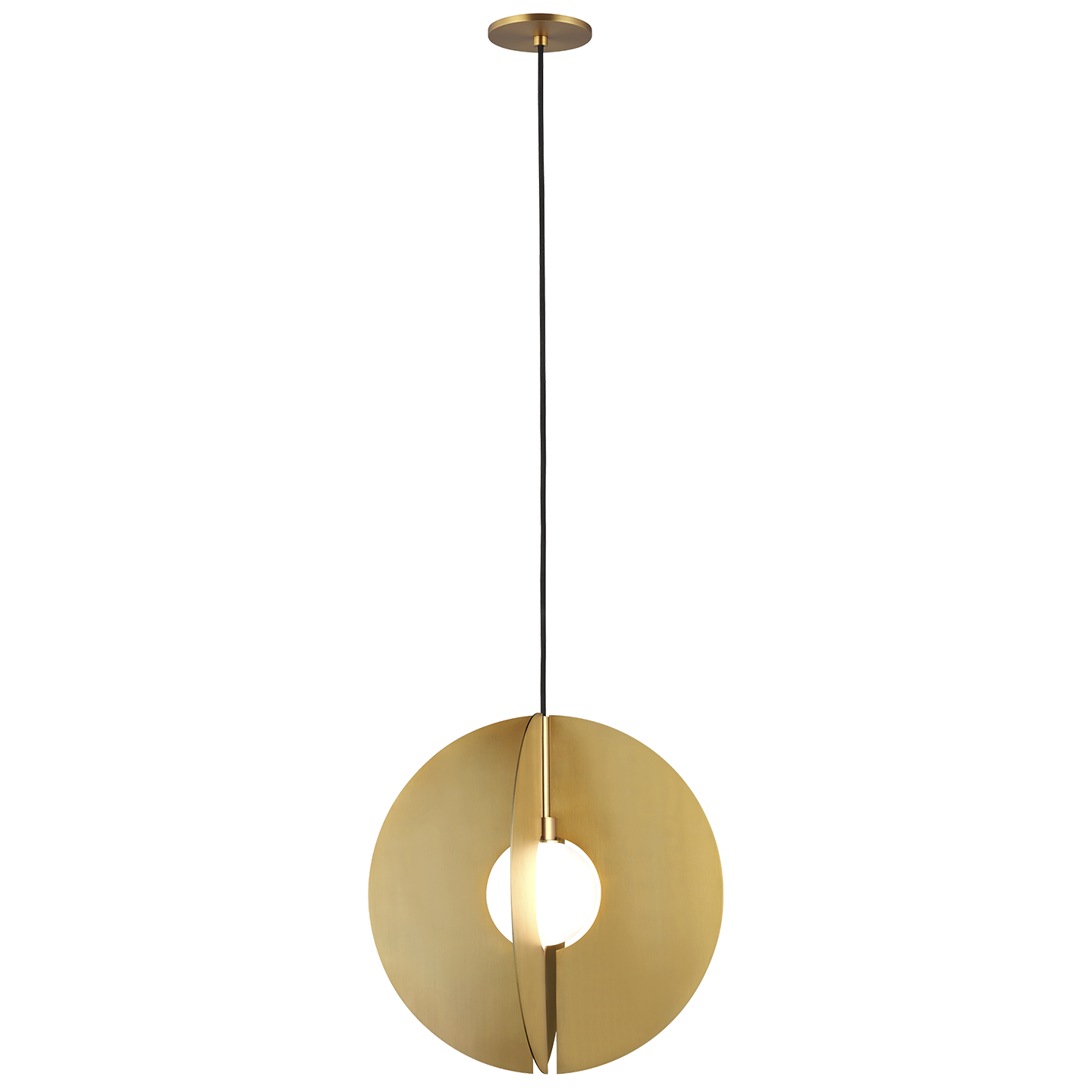 Orbel Round Pendant - 700TDOBLR | Visual Comfort