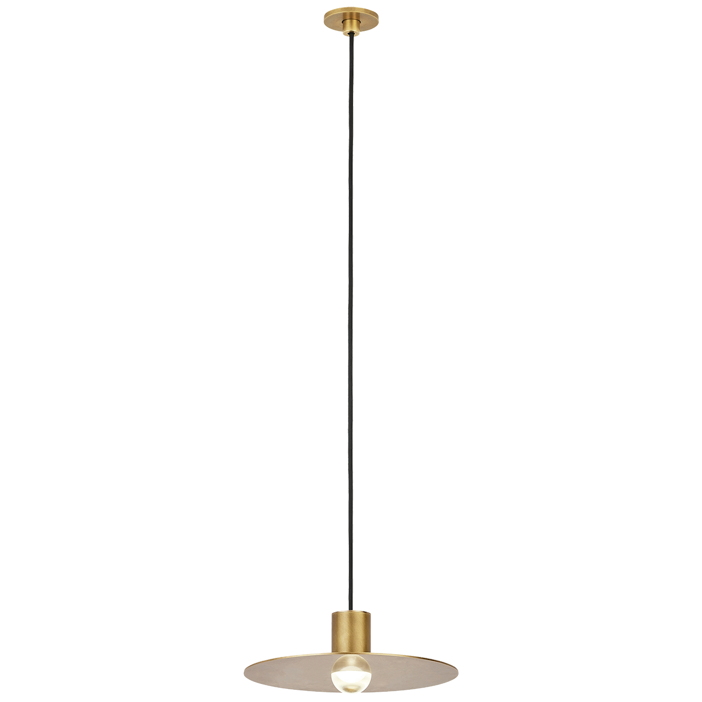 Eaves 1-Light Port Alone Pendant by Visual Comfort & Co.