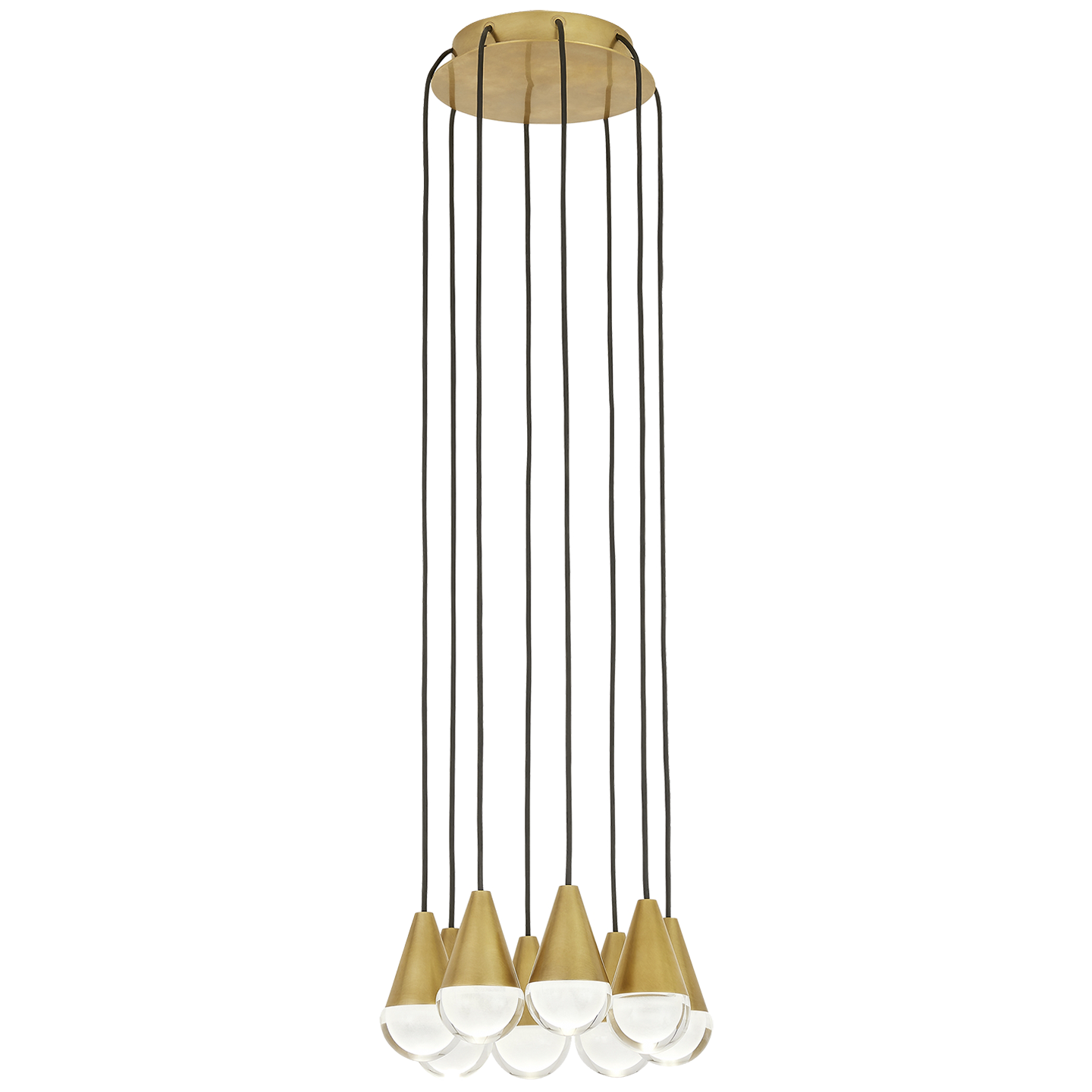 Cupola 8 Light Chandelier 700TRSPCPA8 Visual Comfort