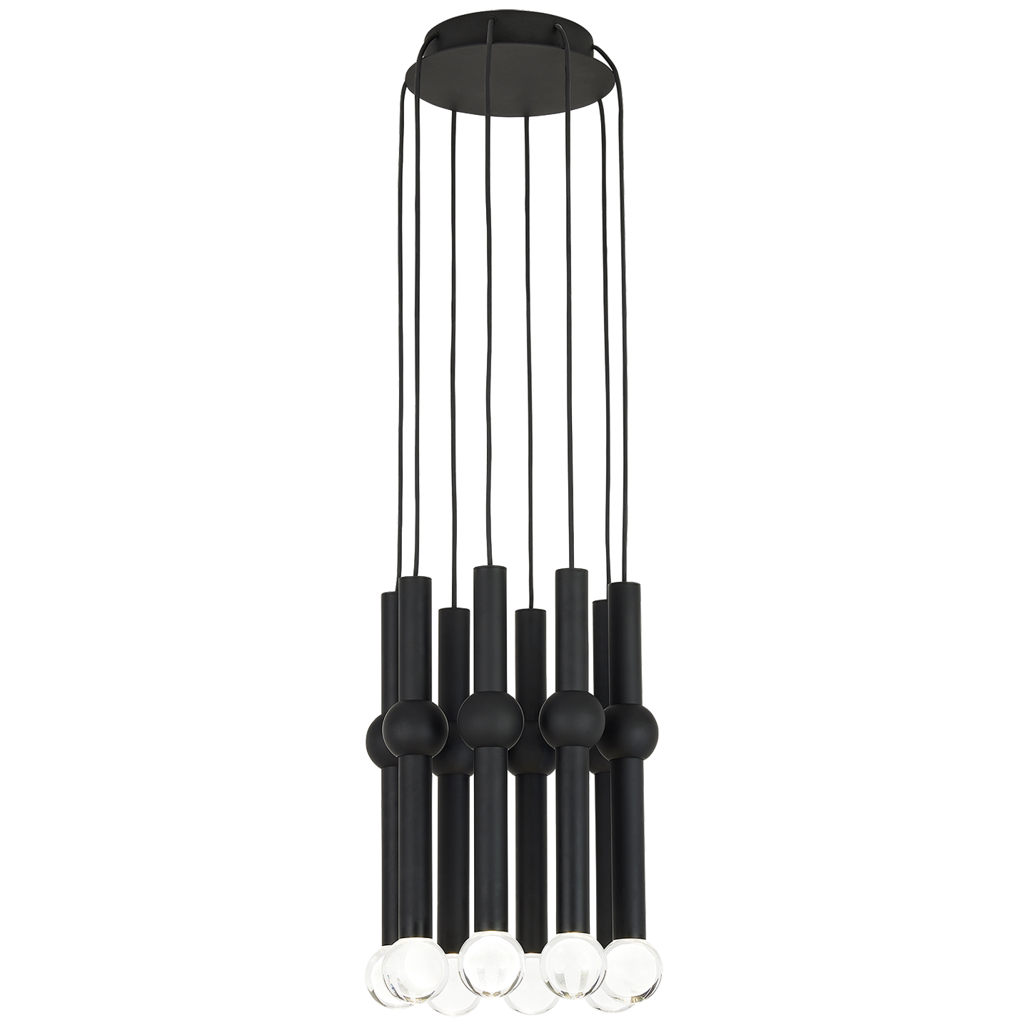 Guyed 8-Light Chandelier