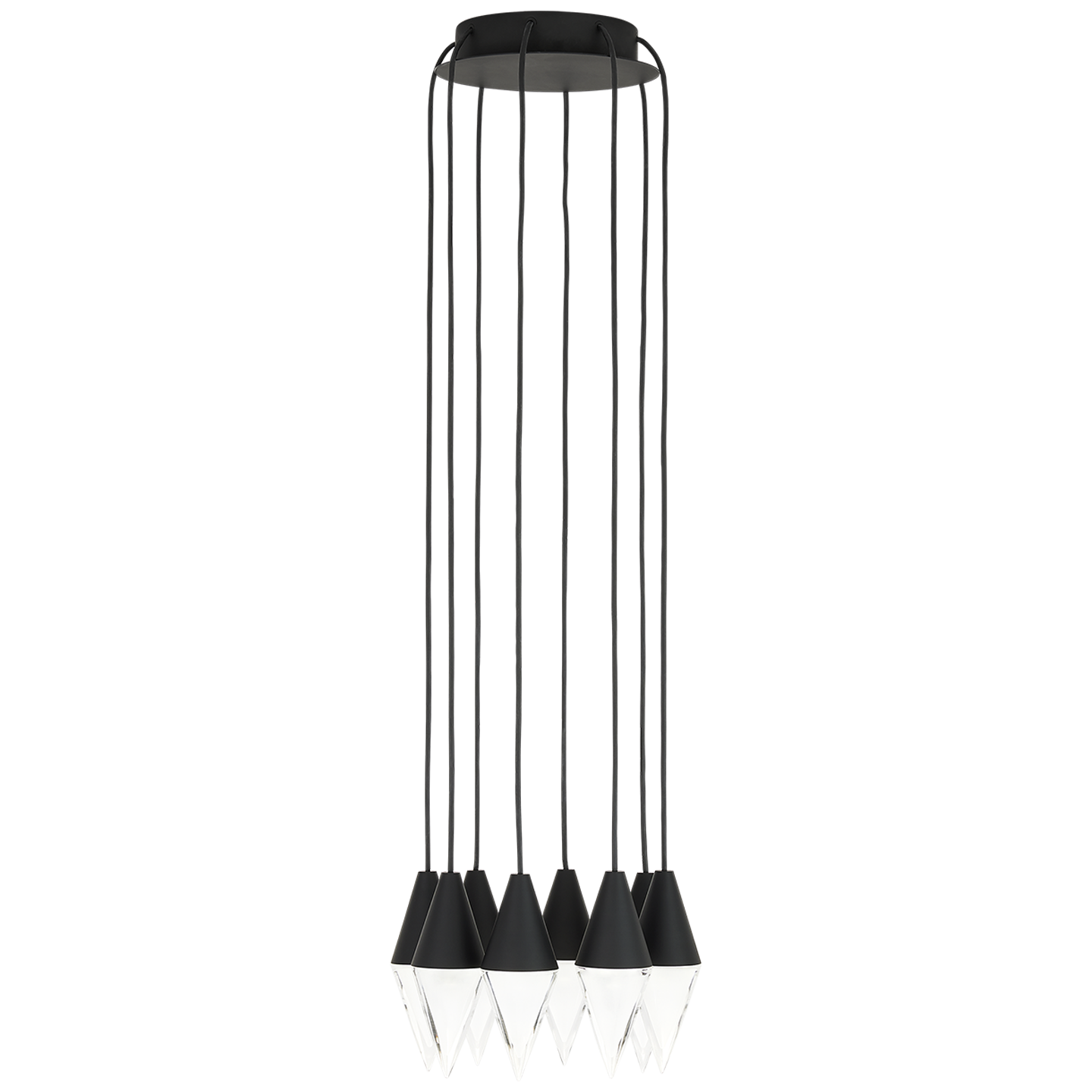 Turret 8-Light Chandelier