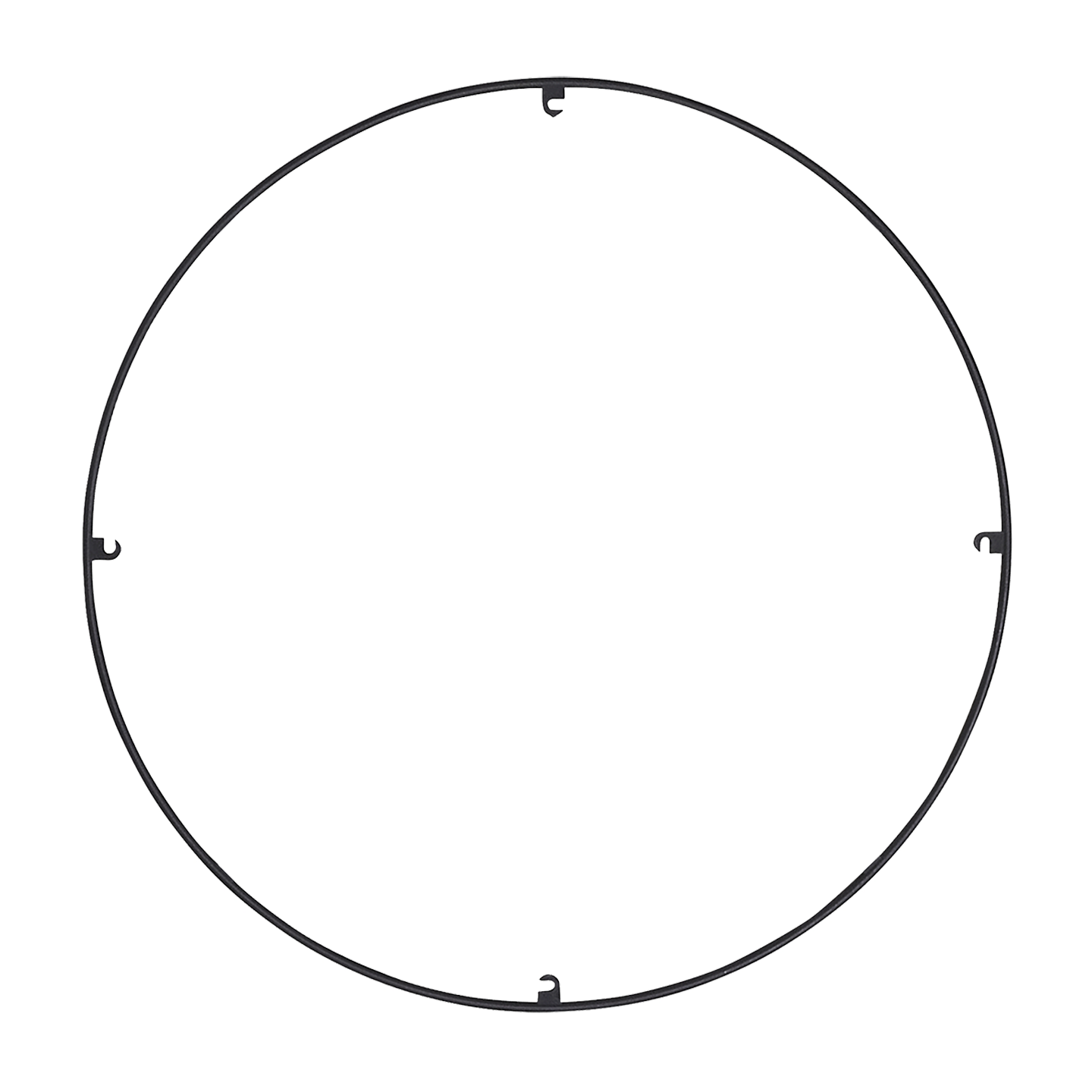 Trellis Spacer R424 Round 4 Port 24" nightshade black 