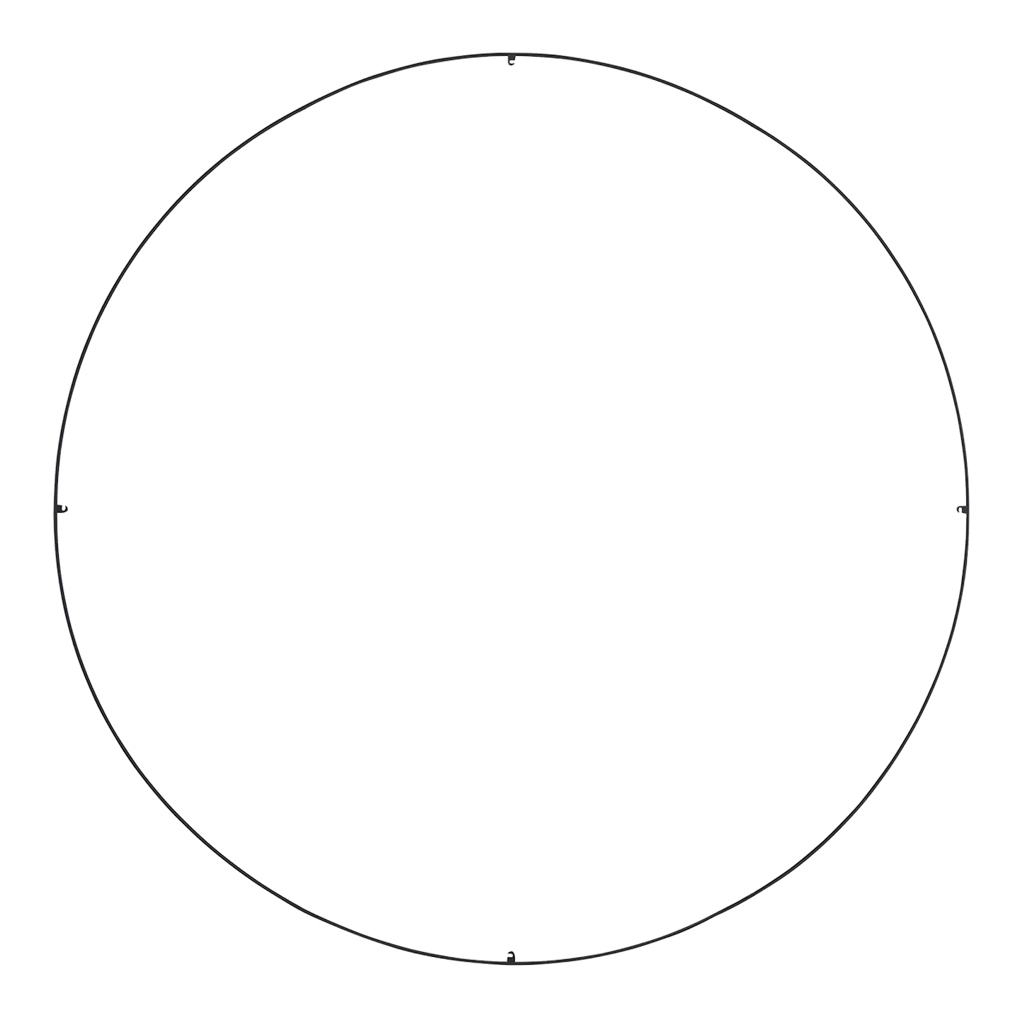 Trellis Spacer R450 Round 4 Port 50" nightshade black 