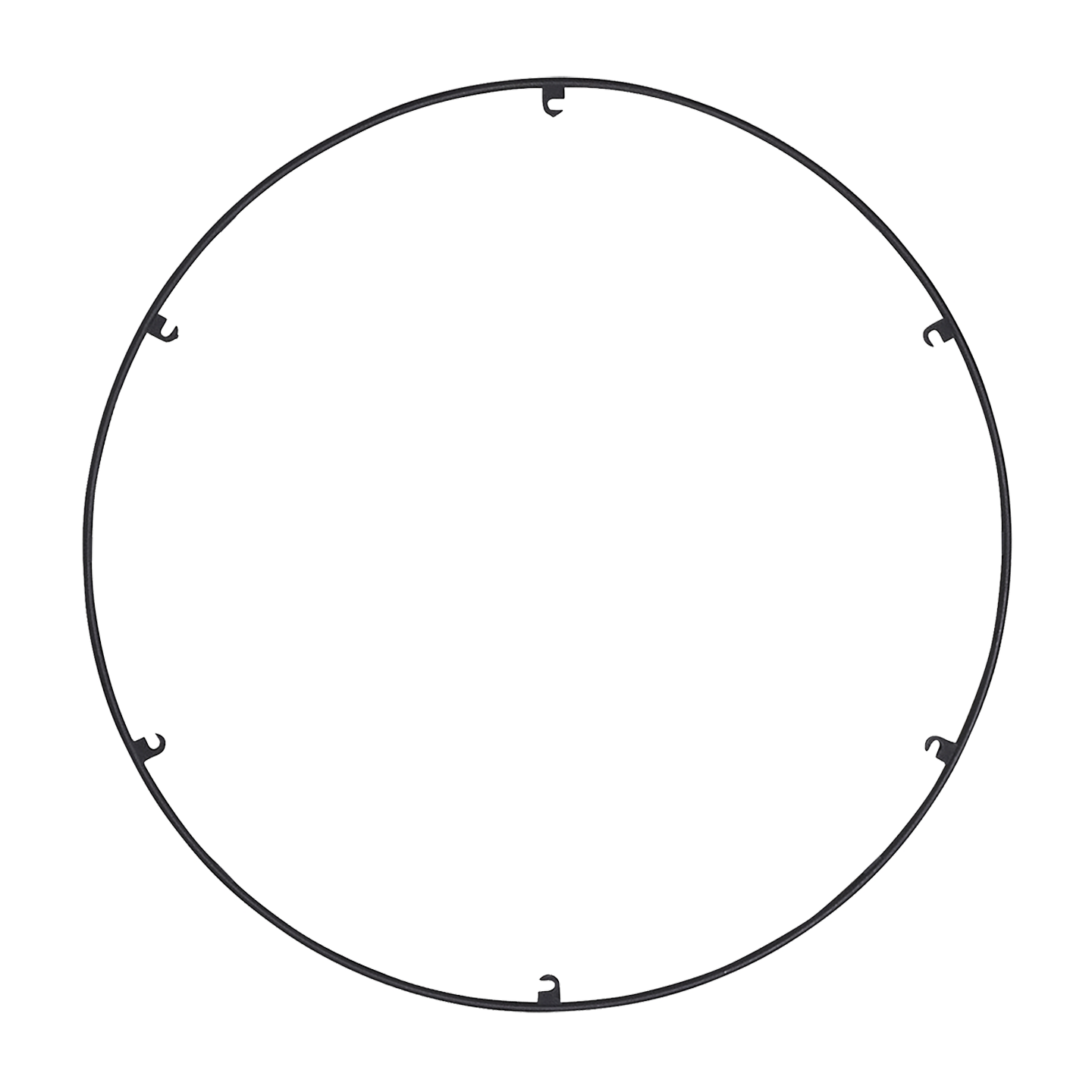 Trellis Spacer R624 Round 6 Port 24" nightshade black 