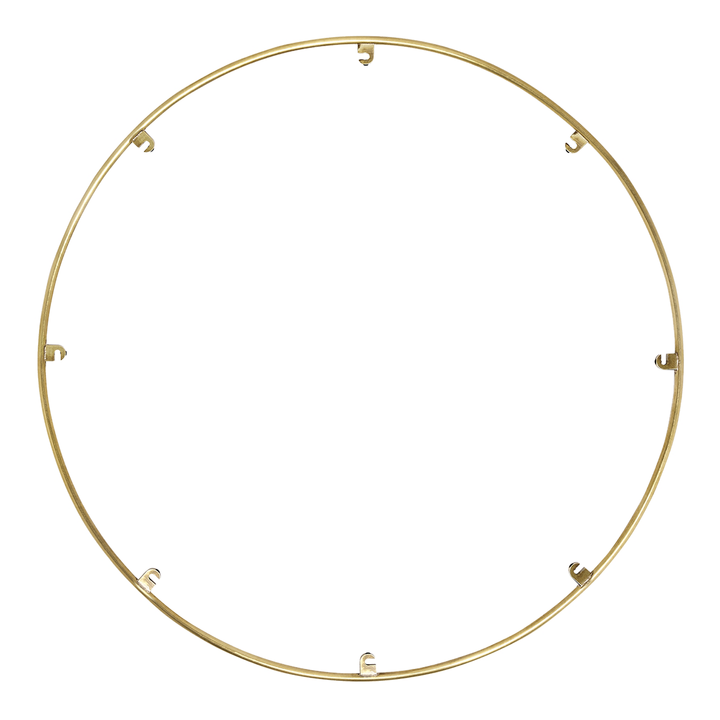 Trellis Spacer R818 Round 8 Port 18" natural brass 