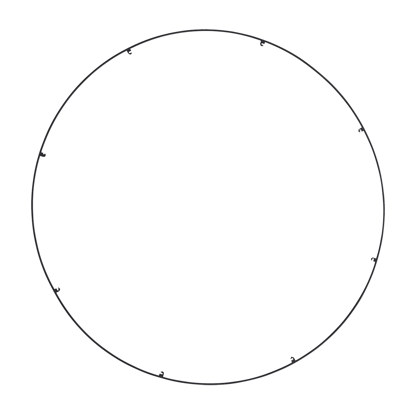 Trellis Spacer R840 Round 8 Port 40" nightshade black 