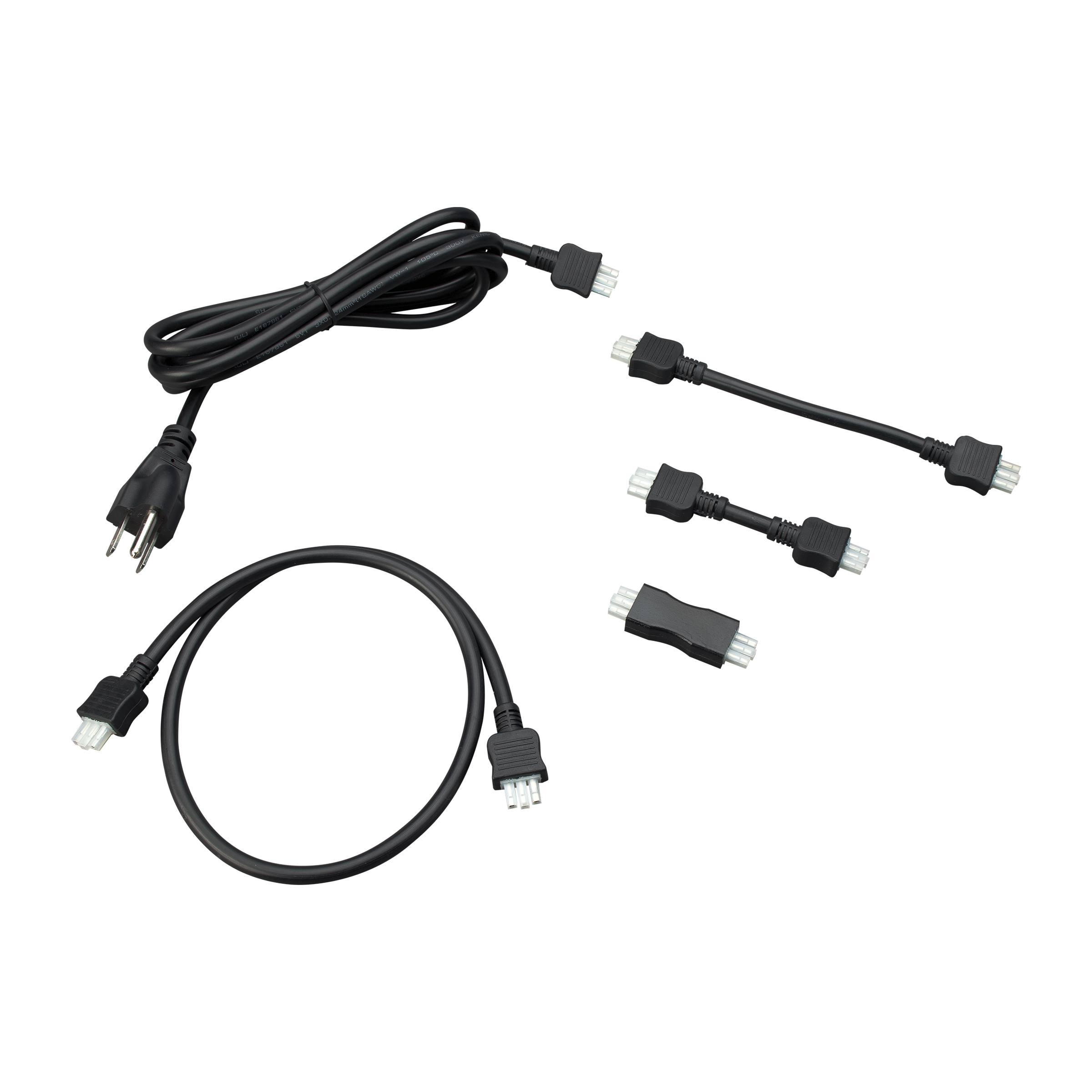 Unilume LED Slimline Jumper Connectors black 