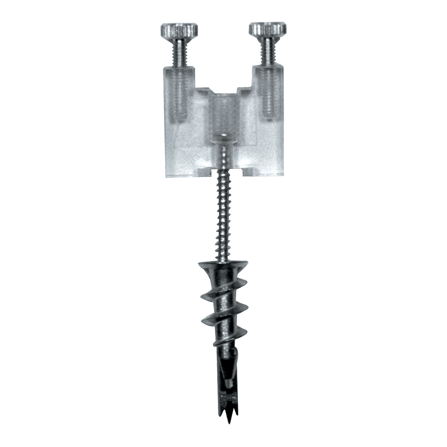 Wall MonoRail Standoff satin nickel 