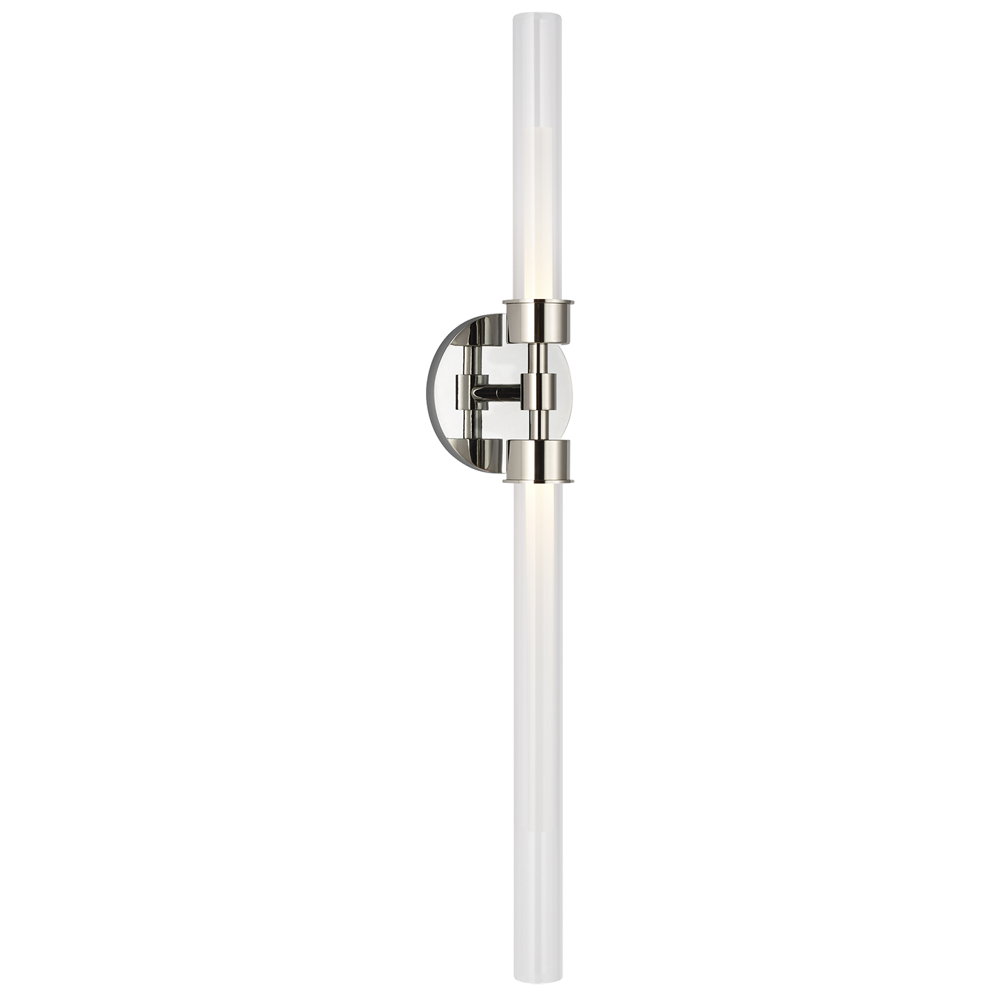 Linger Wall/Bath 2-Light Vanity polished nickel 3000K 90 CRI