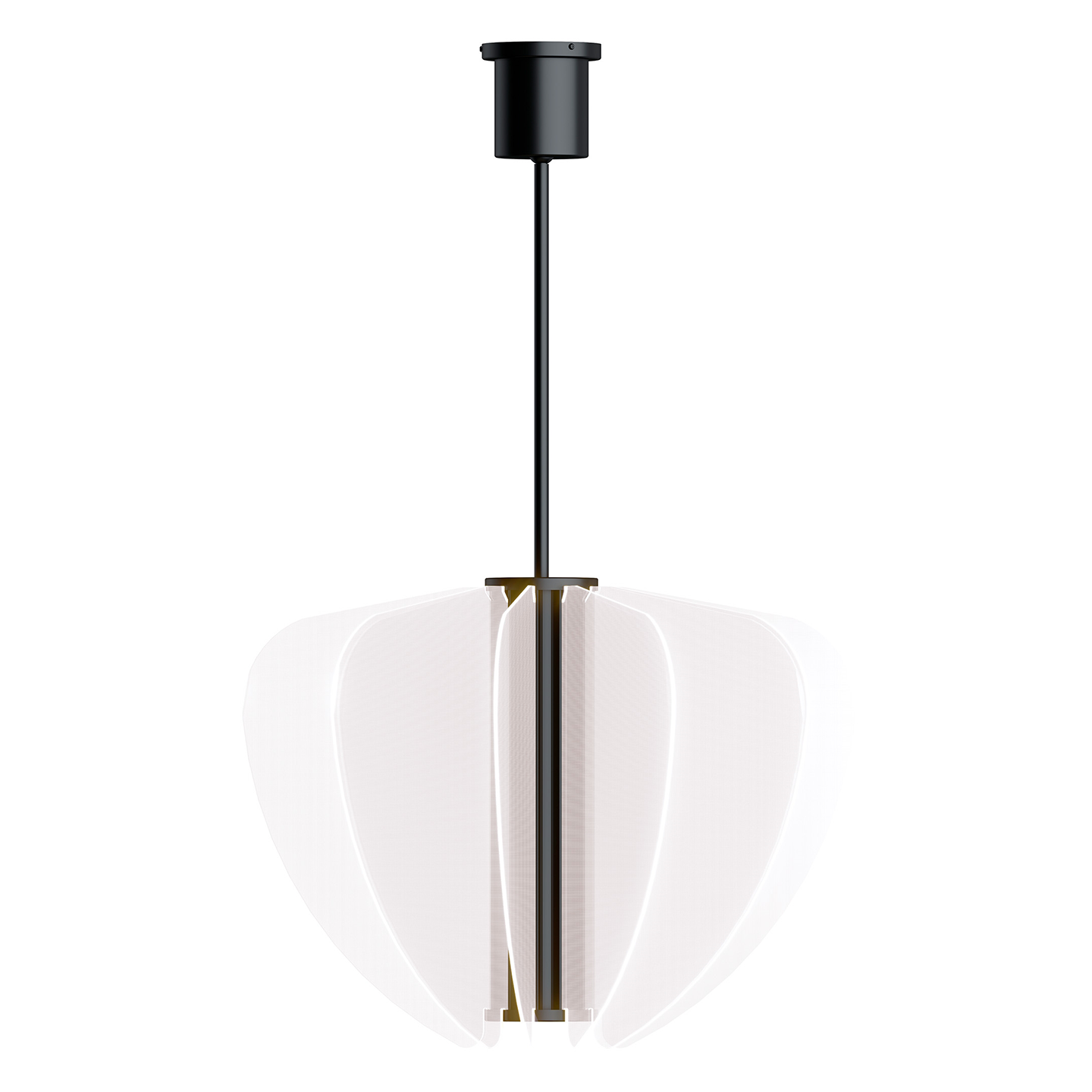 Nyra 28 Chandelier 28" Diameter nightshade black 3000K 90 CRI