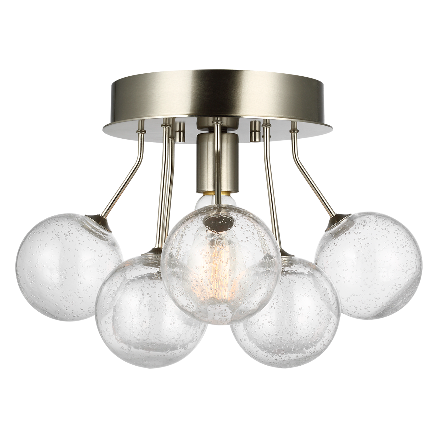 Bronzeville One Light SemiFlush Mount 7714301 Visual Comfort