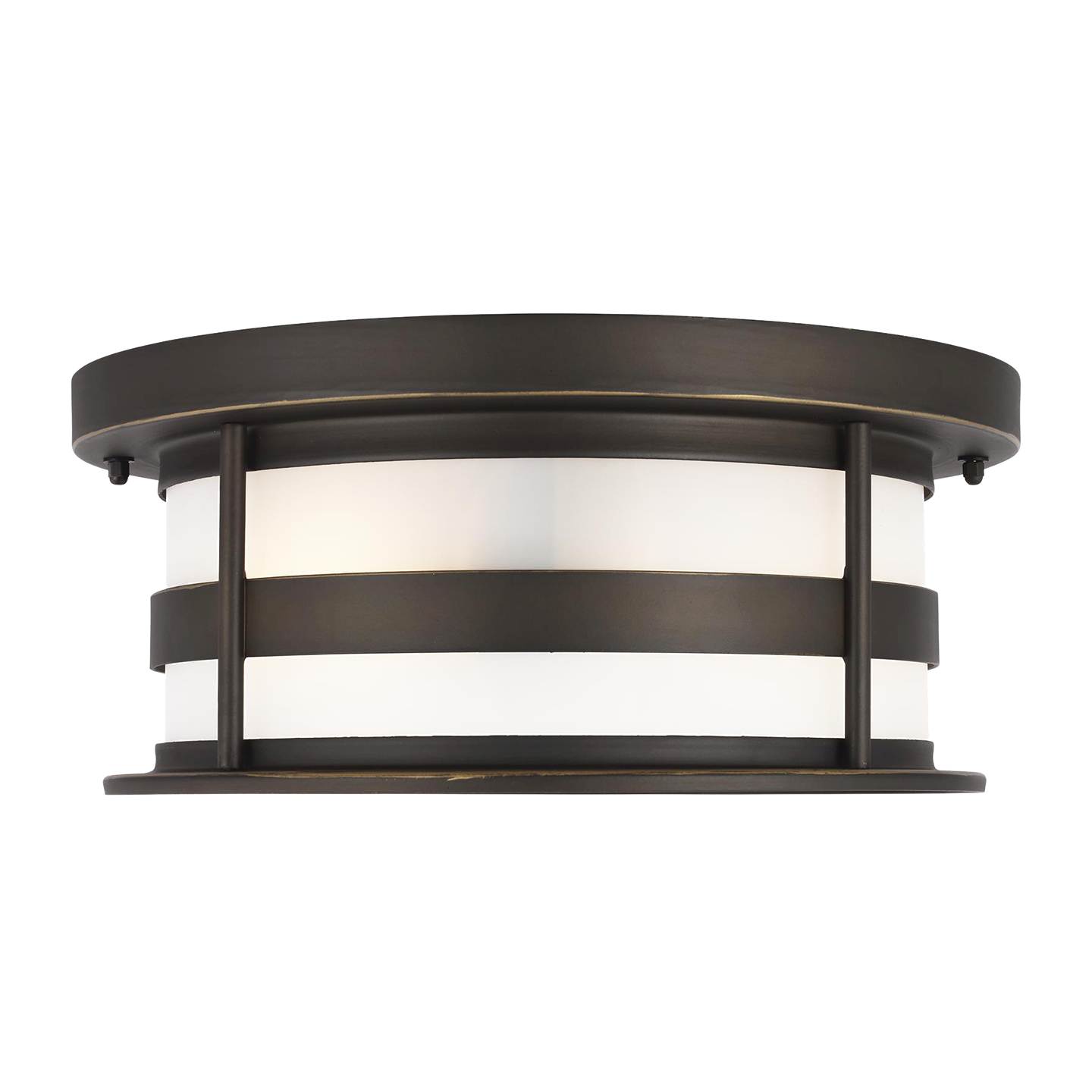 Wilburn Two Light Outdoor Flush Mount 7890902 Visual Comfort