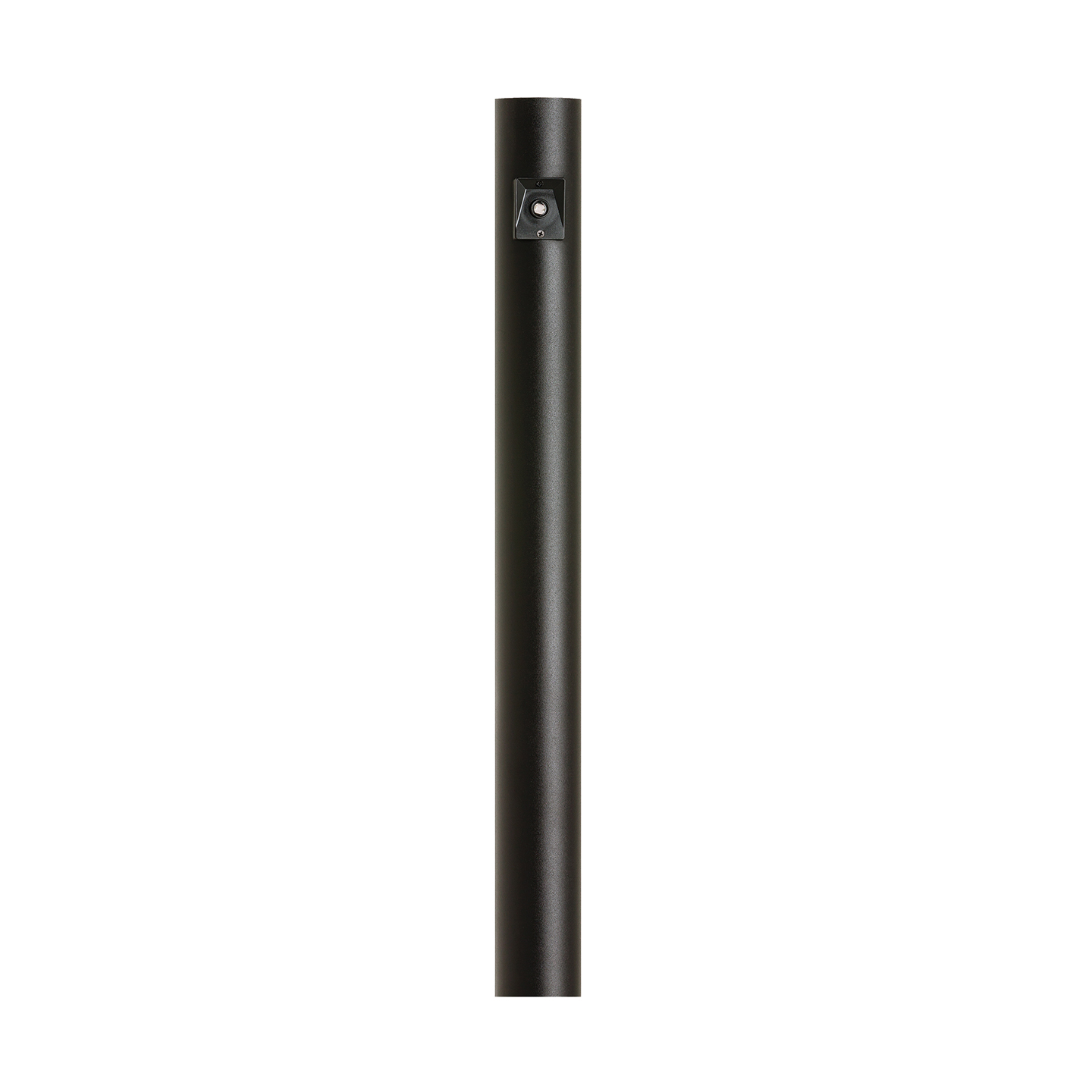 Aluminum Post with Photo Cell Black