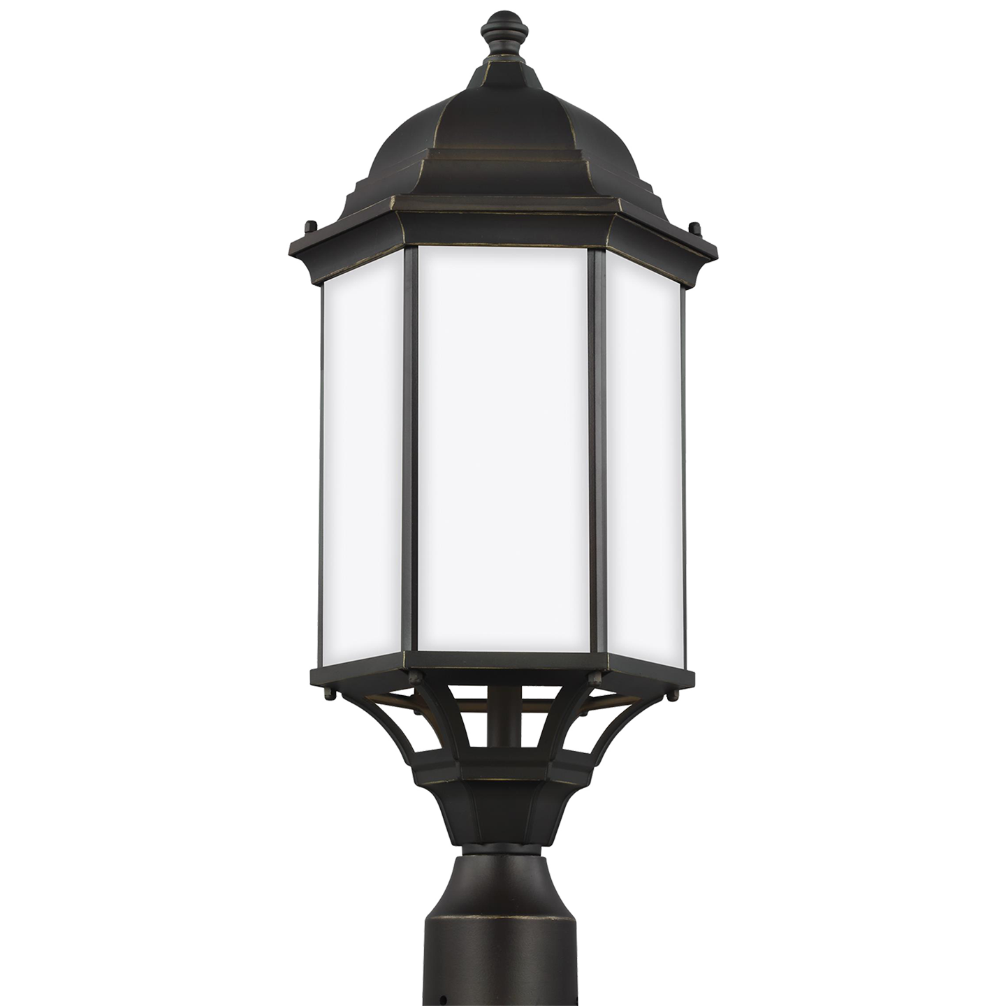 Sevier Large One Light Outdoor Post Lantern 8238751 Visual Comfort