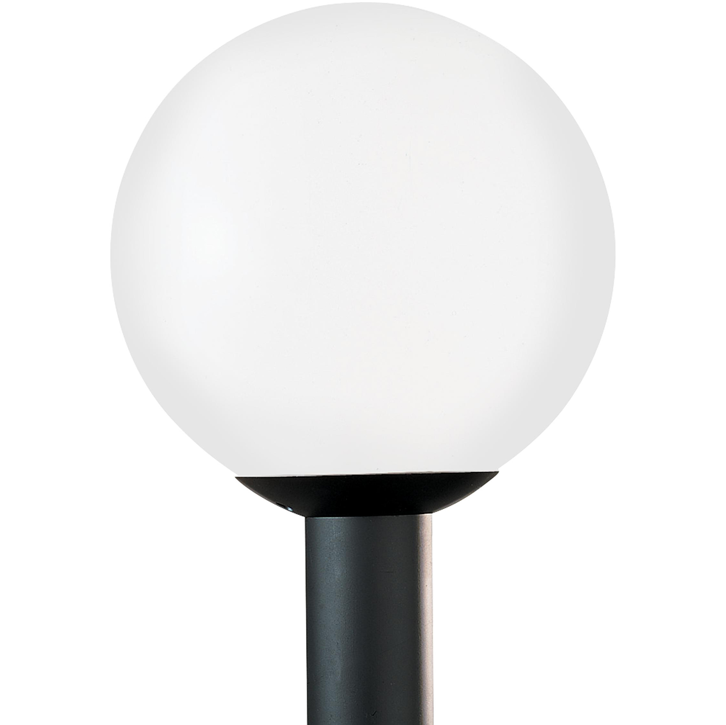 One Light Outdoor Post Lantern White Plastic Bulbs Inc