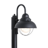 Sebring One Light Outdoor Post Lantern Black Bulbs Inc