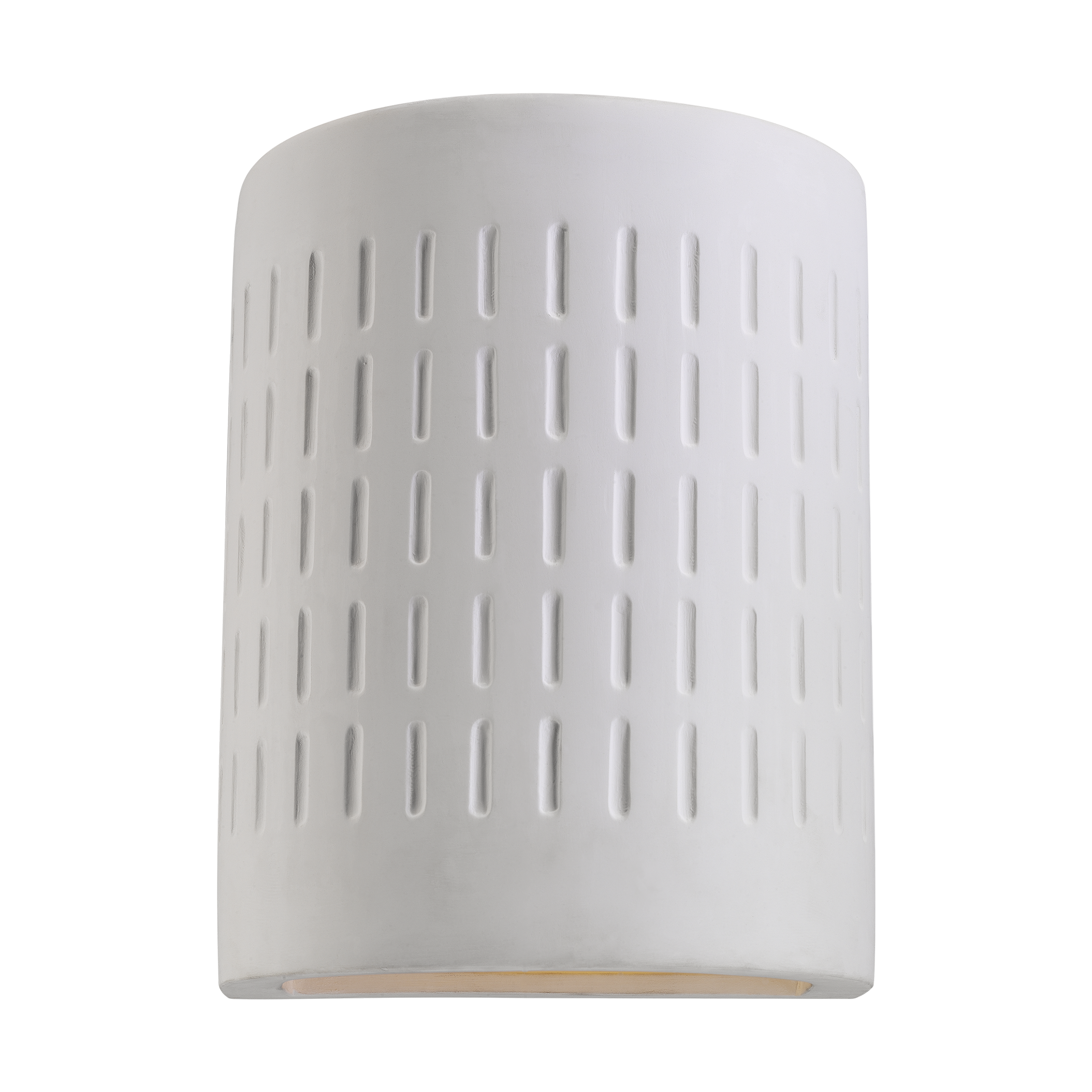 One Light Outdoor Wall Lantern Unfinished Ceramic