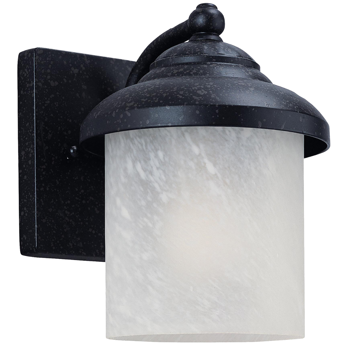 Yorktown One Light Outdoor Wall Lantern Forged Iron