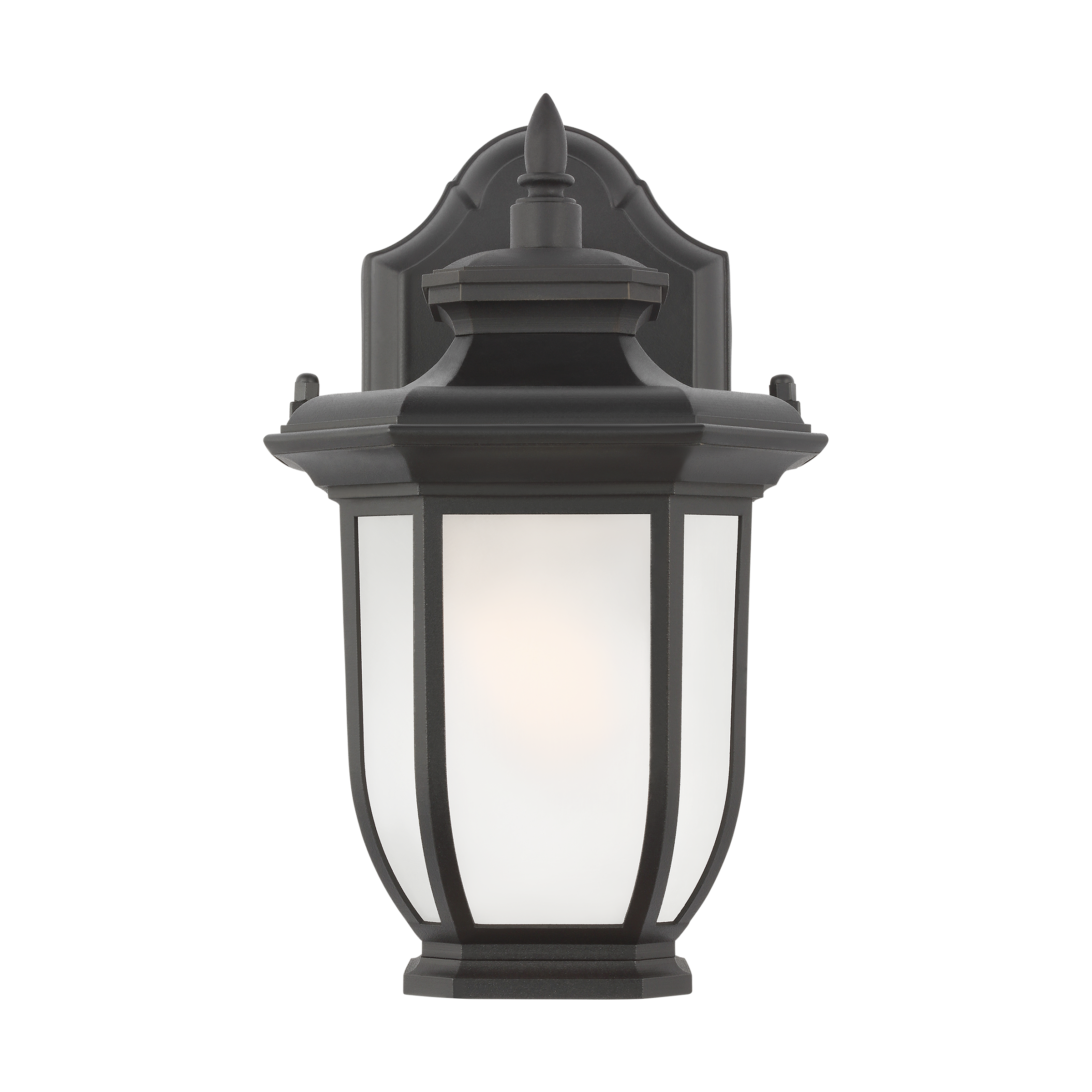 Childress Extra Small One Light Outdoor Wall Lantern Black