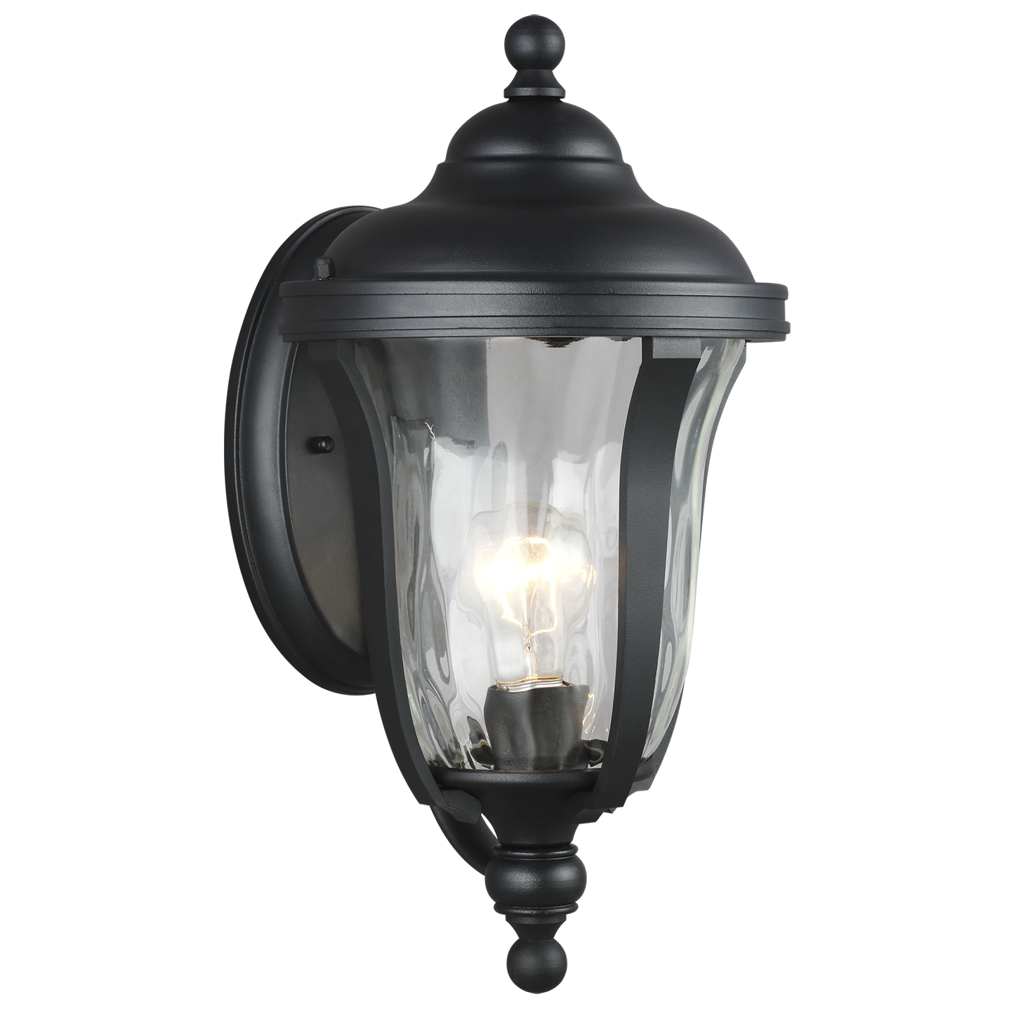 Perrywood Small One Light Outdoor Wall Lantern Black