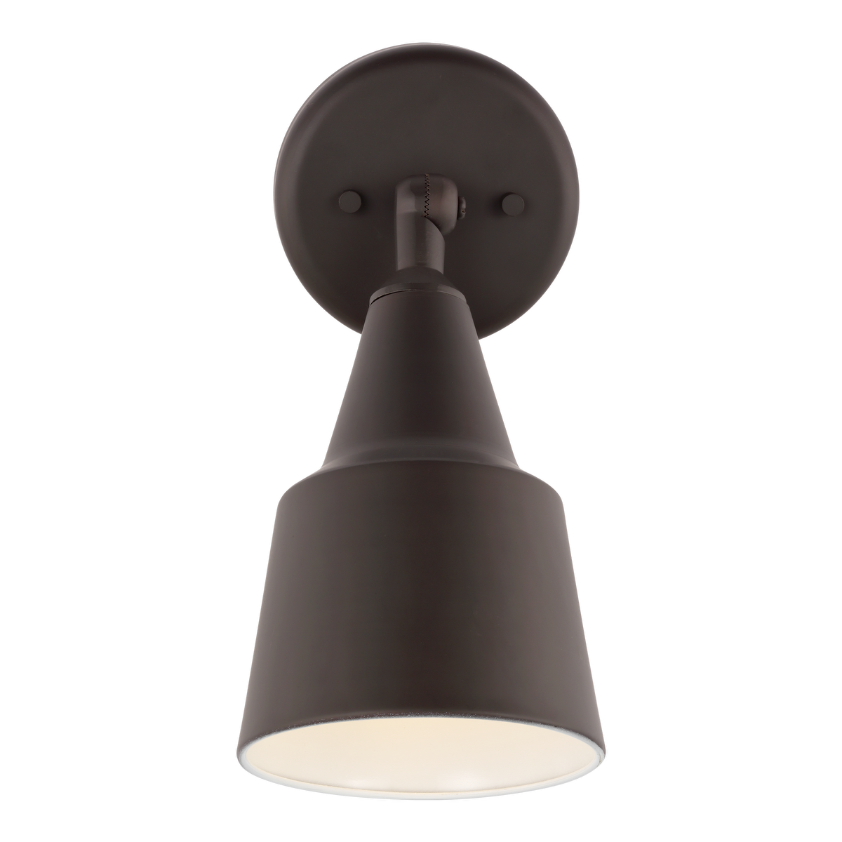 One Light Adjustable Swivel Flood Light Antique Bronze