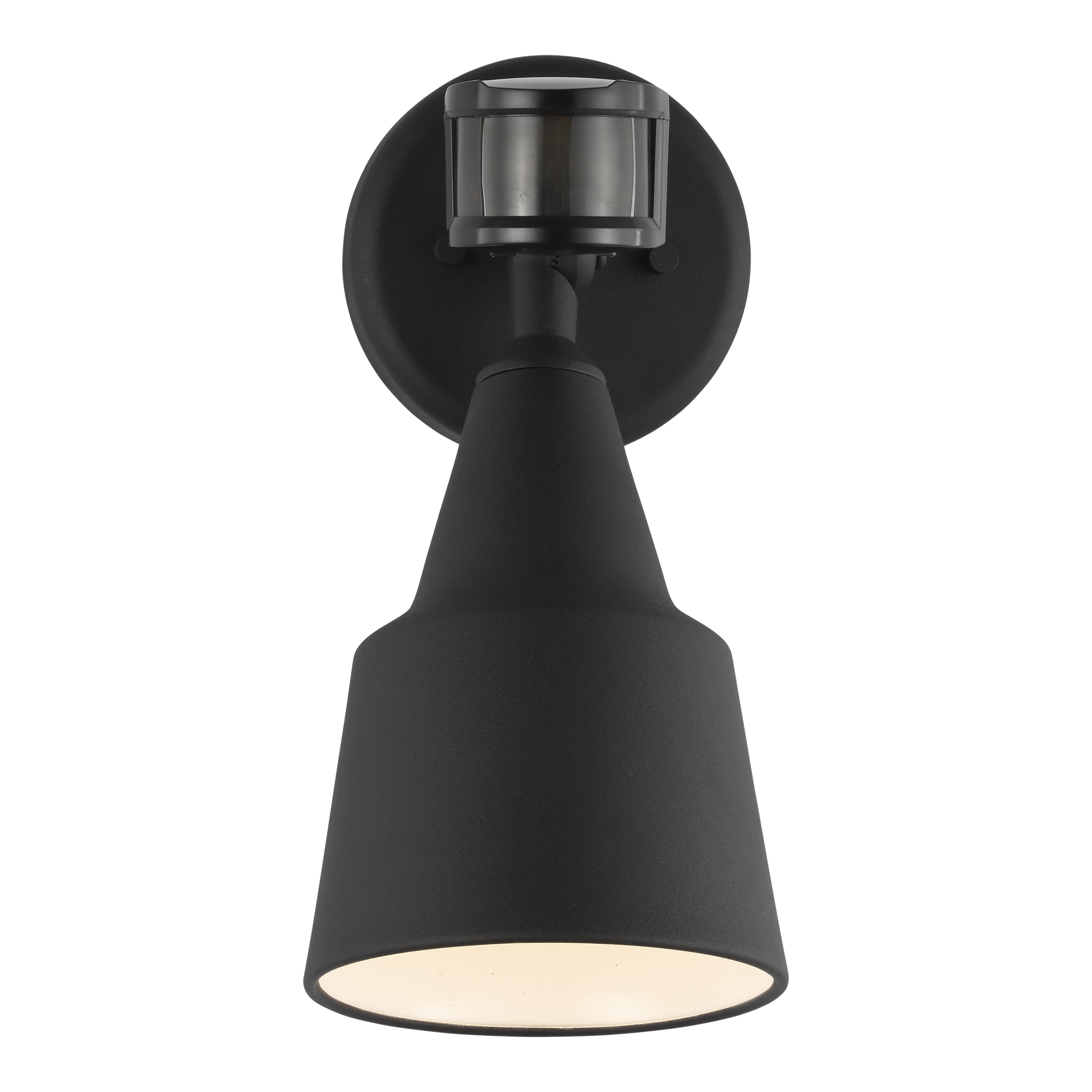 One Light Flood with Photo and Motion Sensor Black Bulbs Inc