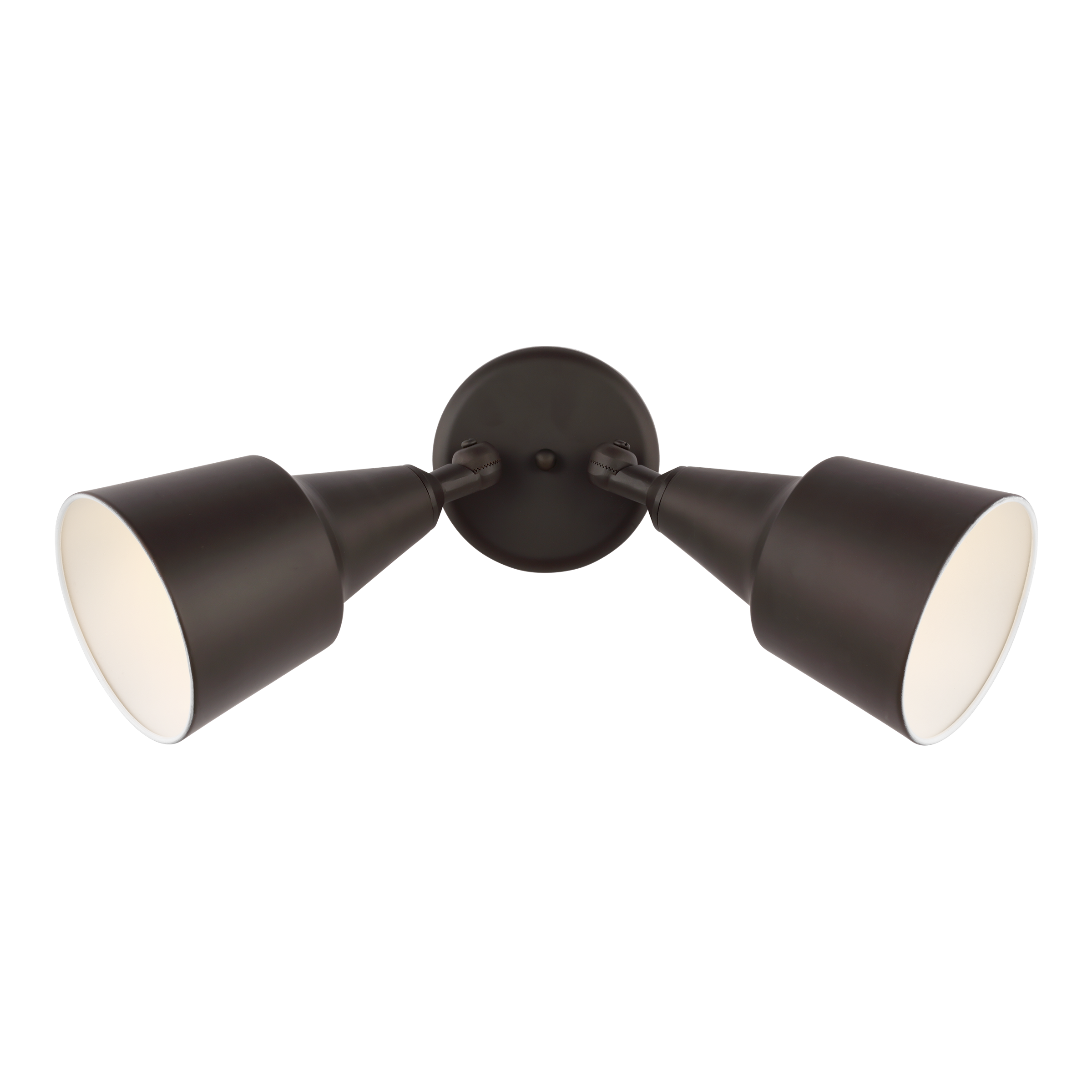 Two Light Adjustable Swivel Flood Light Antique Bronze