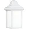 Mullberry Hill One Light Outdoor Wall Lantern White