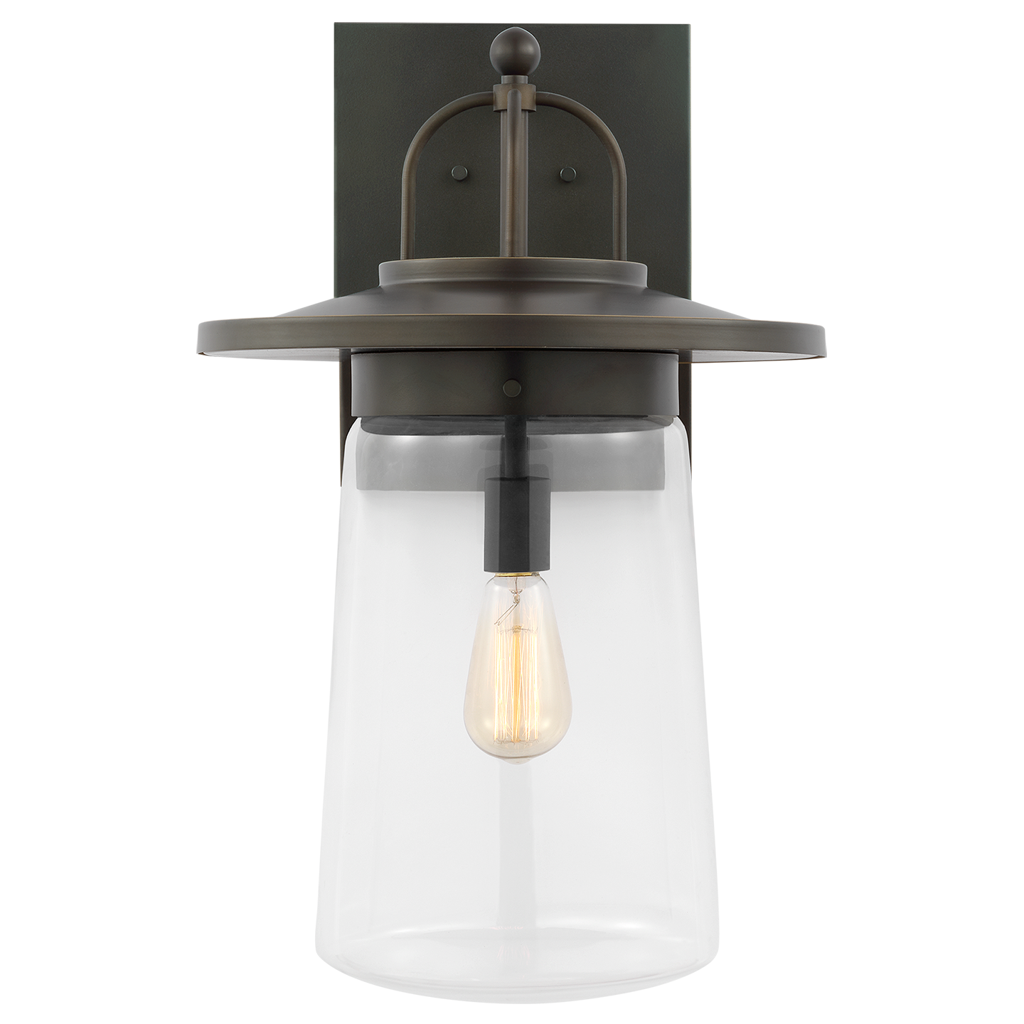 Tybee Extra Large One Light Outdoor Wall Lantern 8808901 Visual Comfort