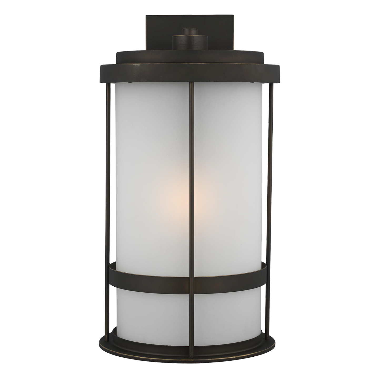 Wilburn XL Wall Lantern in Antique Bronze Bulb(s) Included