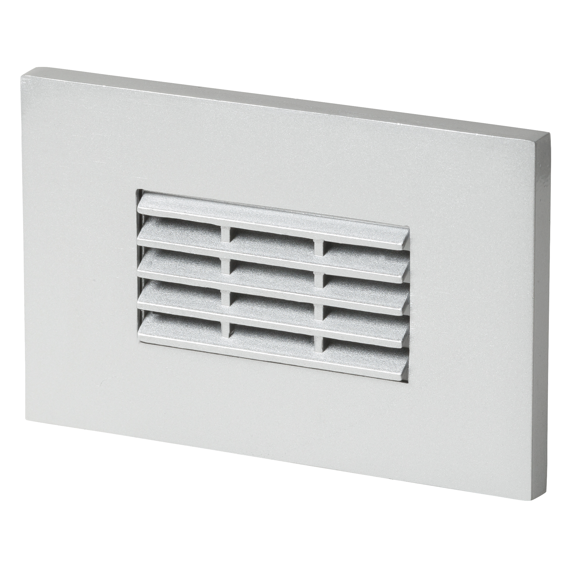 LED Step Lighting Louver Amber LED Step Light-849 Satin Nickel