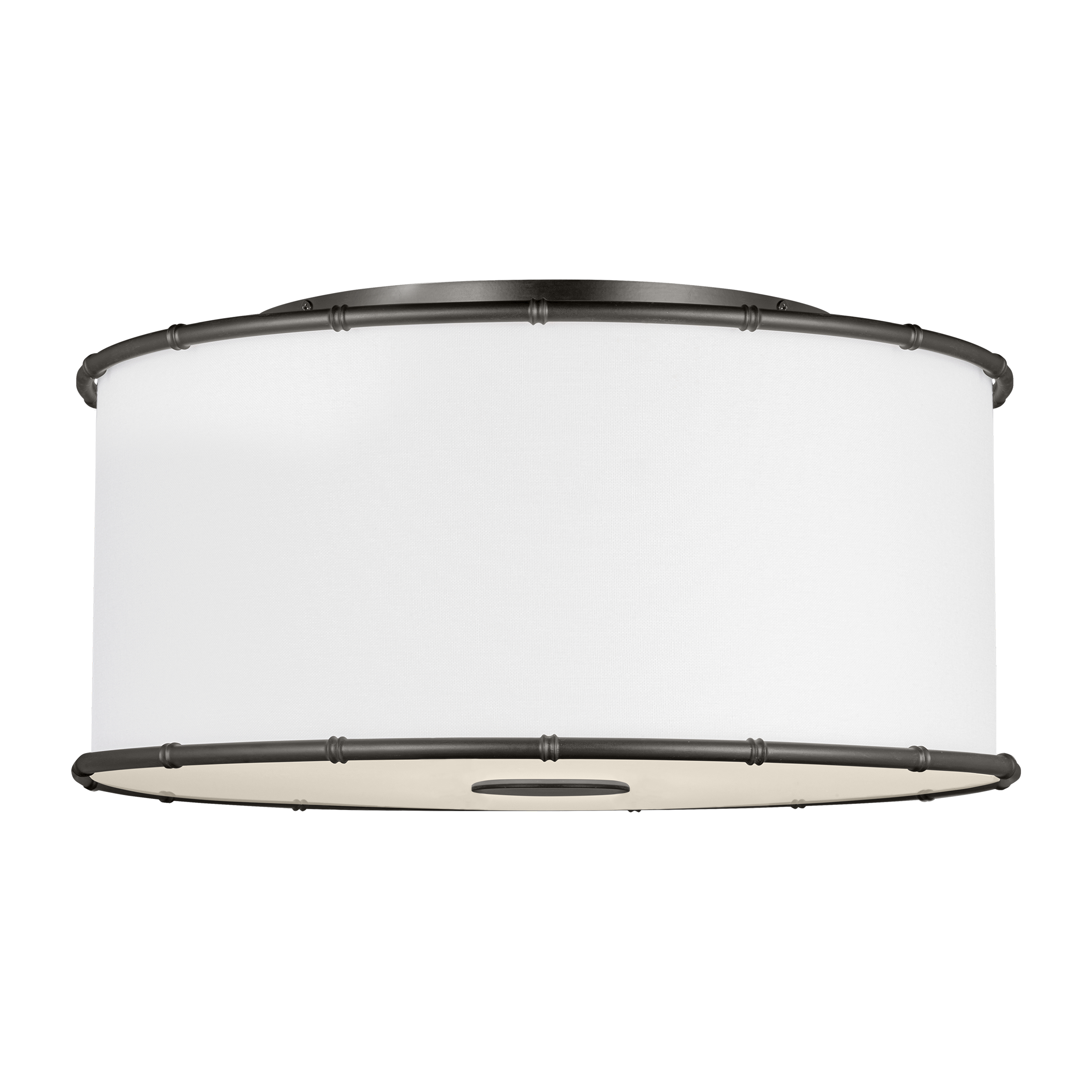 Aldric Medium Flush Mount Aged Iron