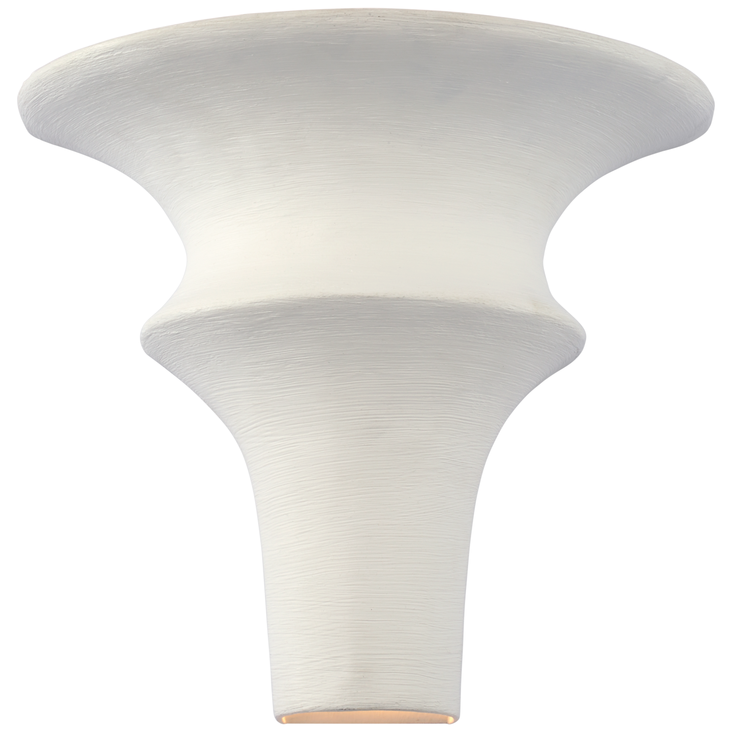 Lakmos Small Sconce in Plaster White Open Box