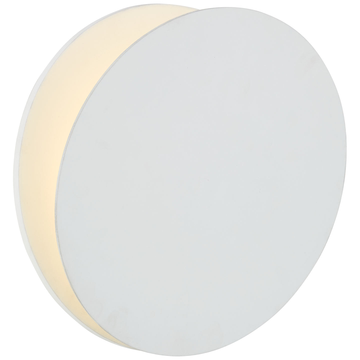 Gabriela Round Wall Washer in Matte White Open Box