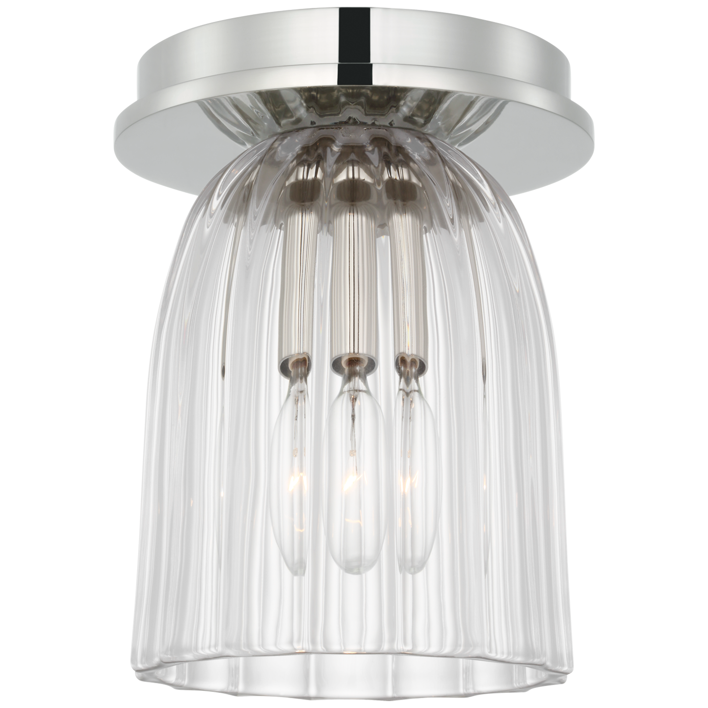 Asalea 5" Solitaire Flush Mount