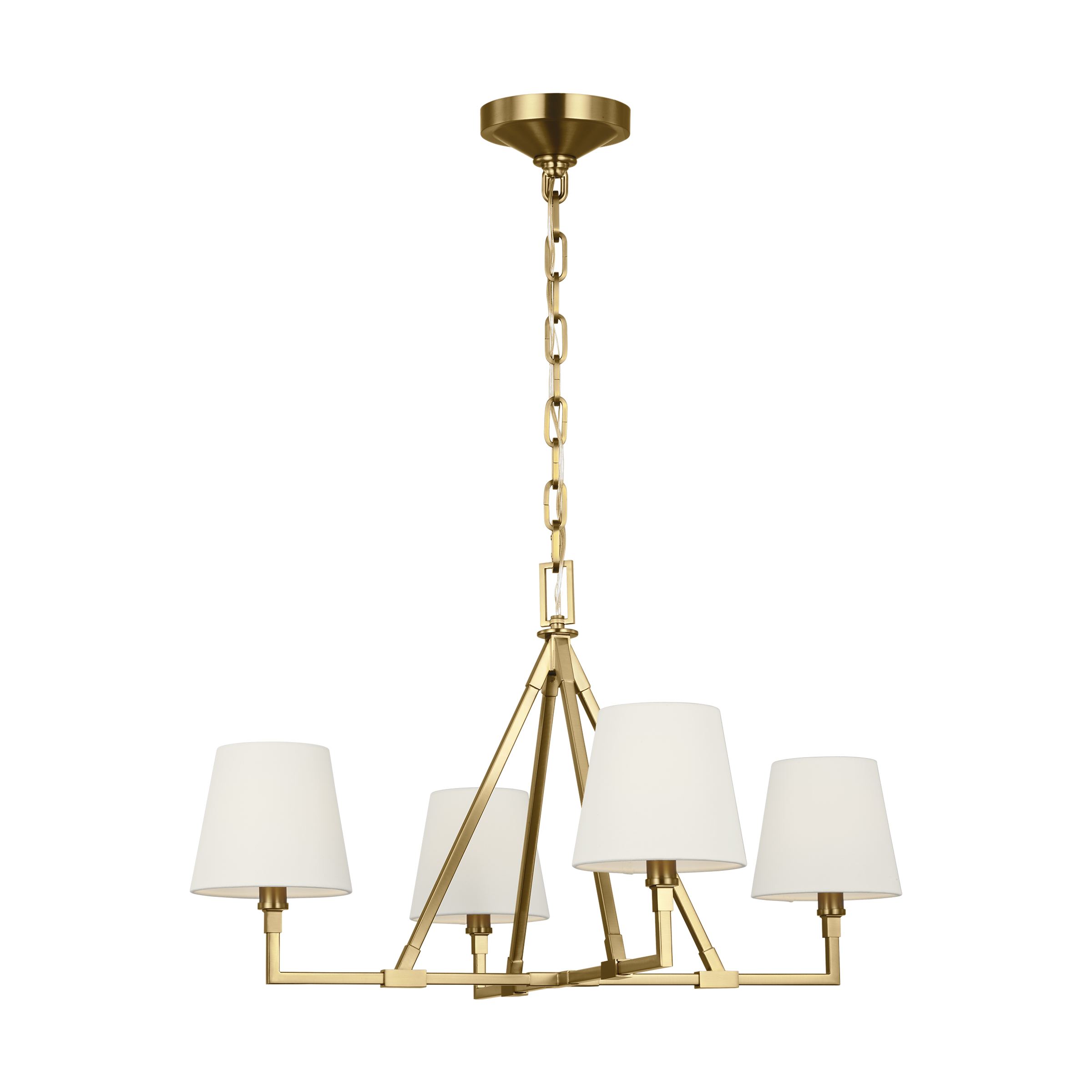 Perth Medium Chandelier Burnished Brass