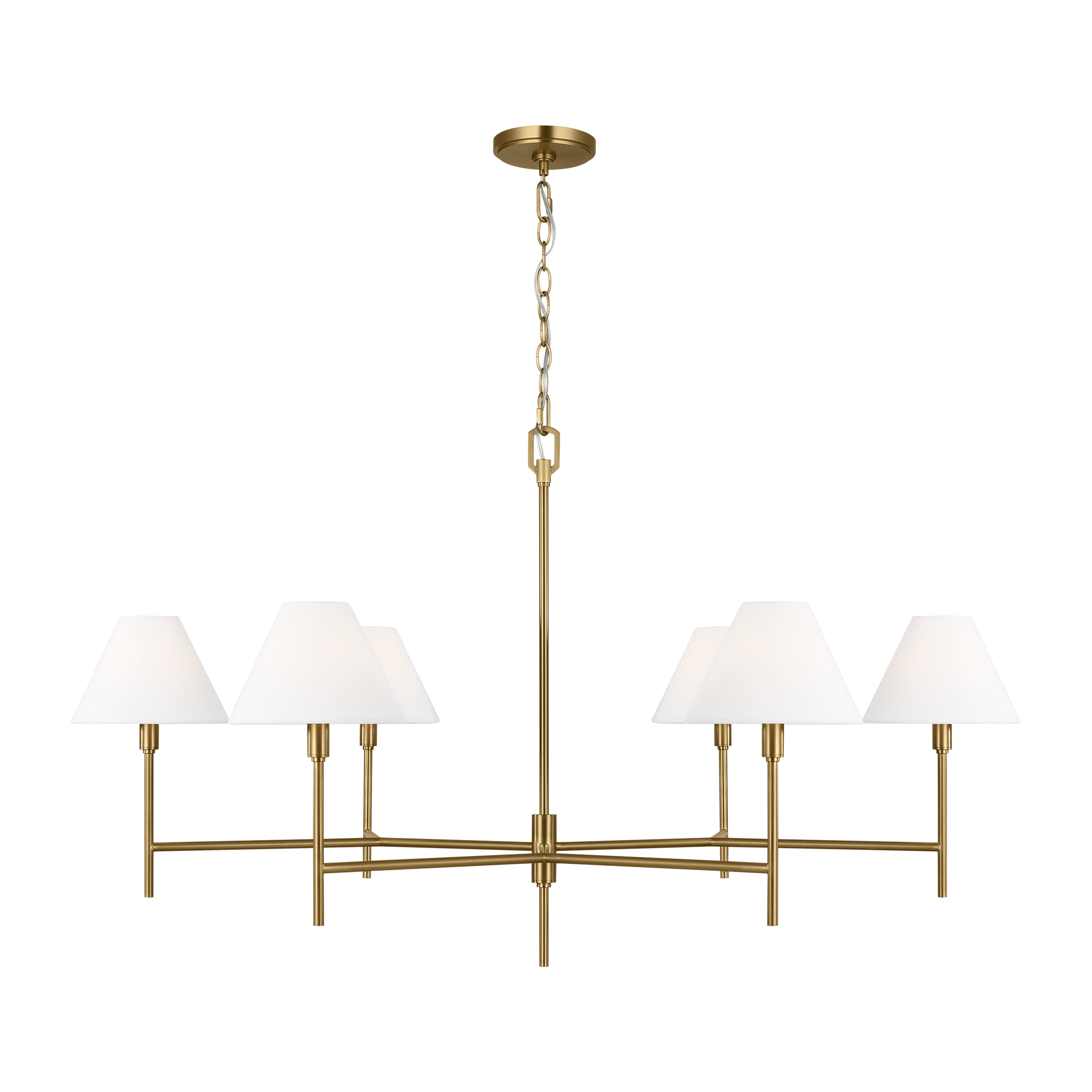 Ridgewood Extra Large Chandelier Burnished Brass