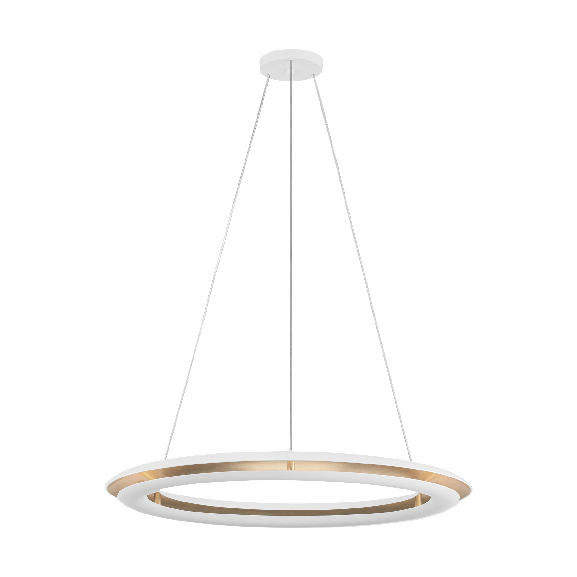 Cielo Medium Chandelier Matte White Bulbs Inc