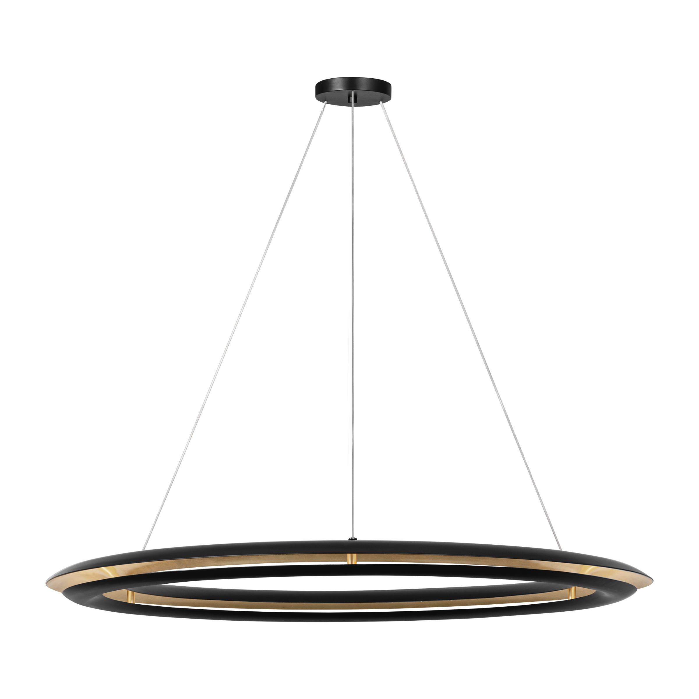 Cielo Extra Large Chandelier Midnight Black Bulbs Inc