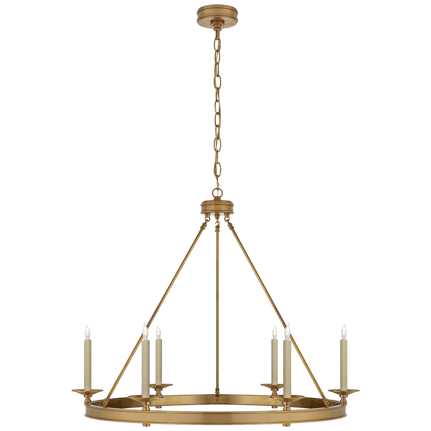 Launceton Ring Chandelier (Open Box) - CHC1601-OB | Visual Comfort