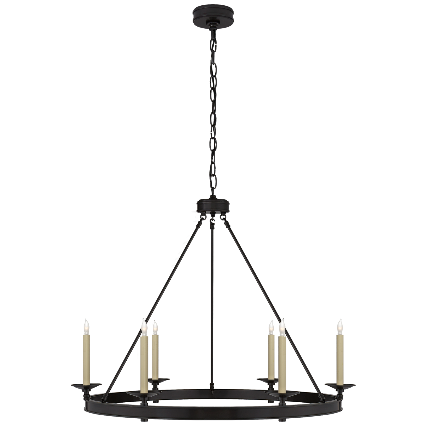 Launceton Ring Chandelier (Open Box) - CHC1601-OB | Visual Comfort