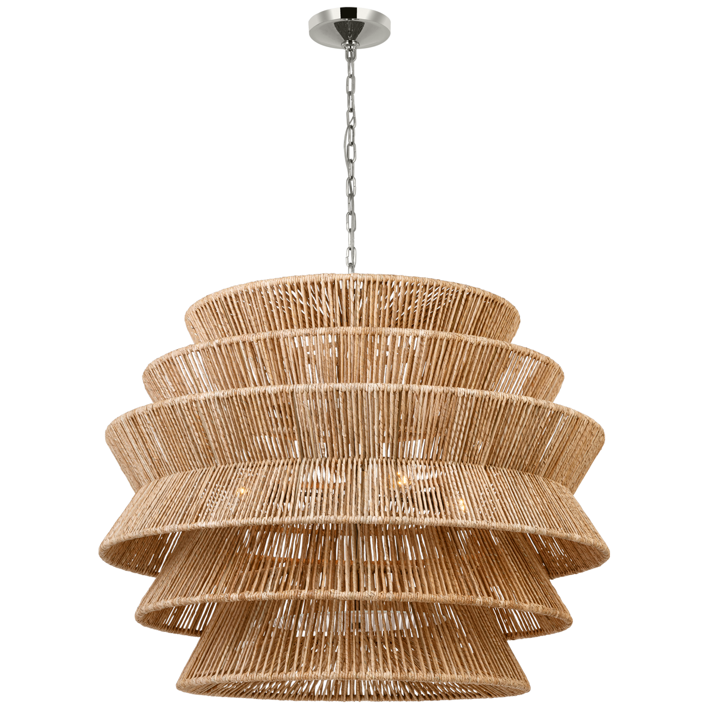 Rattan Chandeliers | Visual Comfort