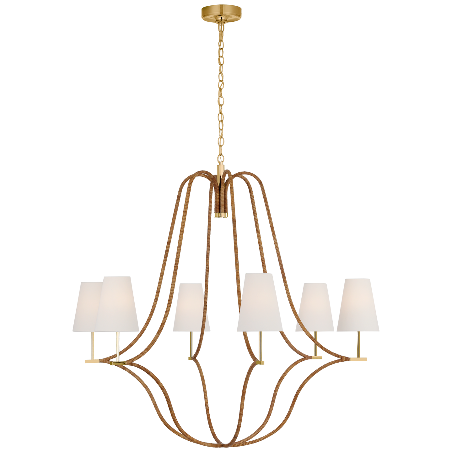 Biscayne Extra Large Wrapped Chandelier (Open Box)