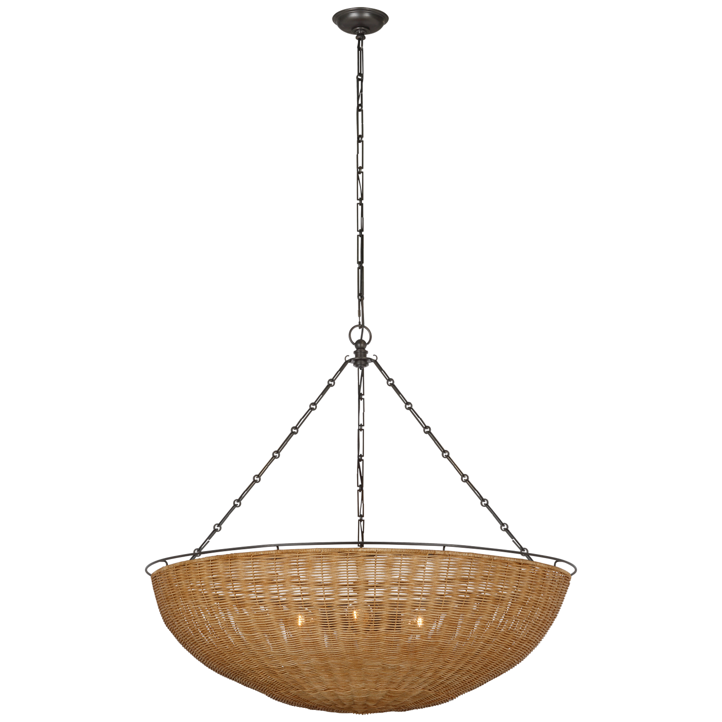 Rattan Chandeliers | Visual Comfort