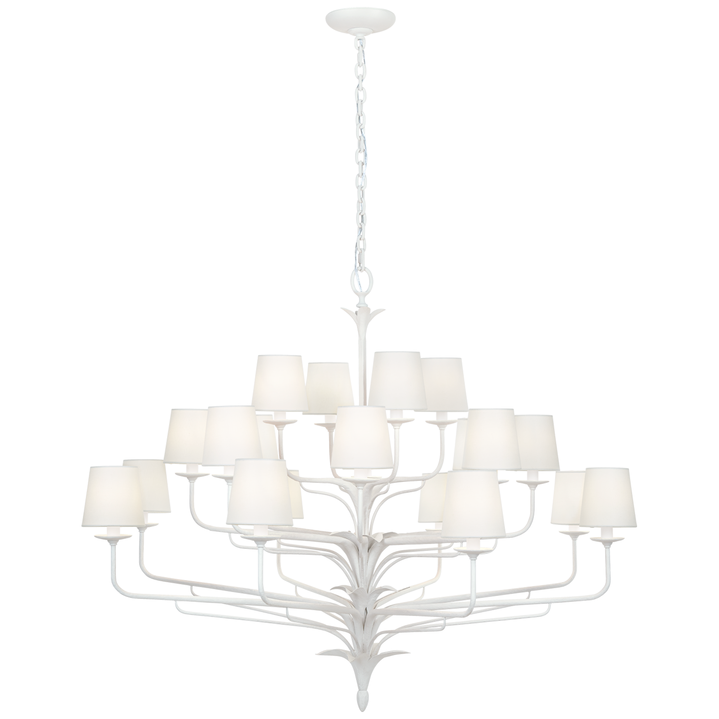 Amalfi 50" Three-Tiered Chandelier